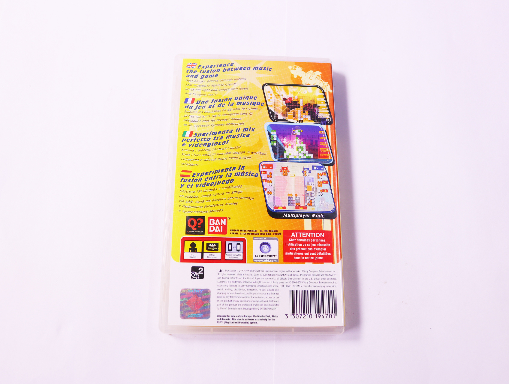 PSP - Lumines - productfoto 3