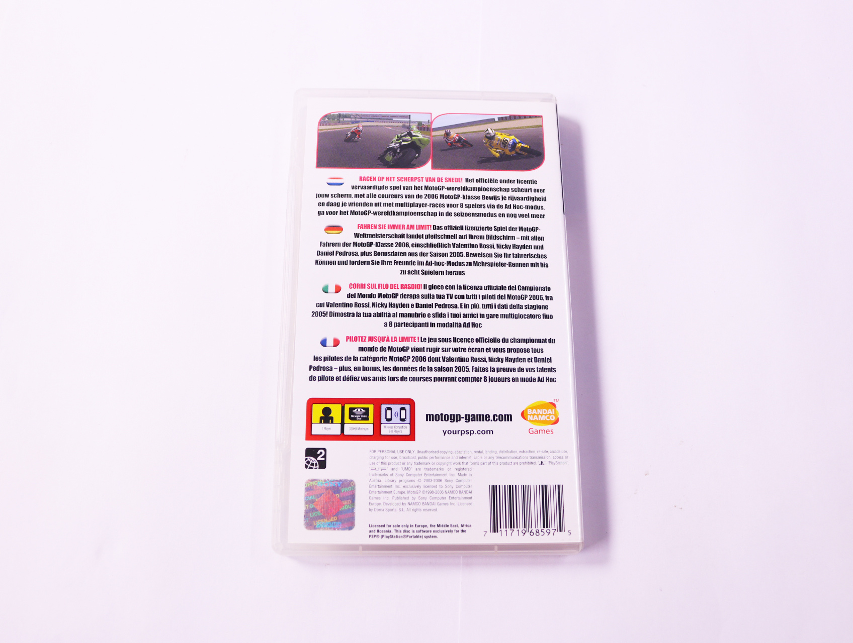 PSP - MotoGP - productfoto 3