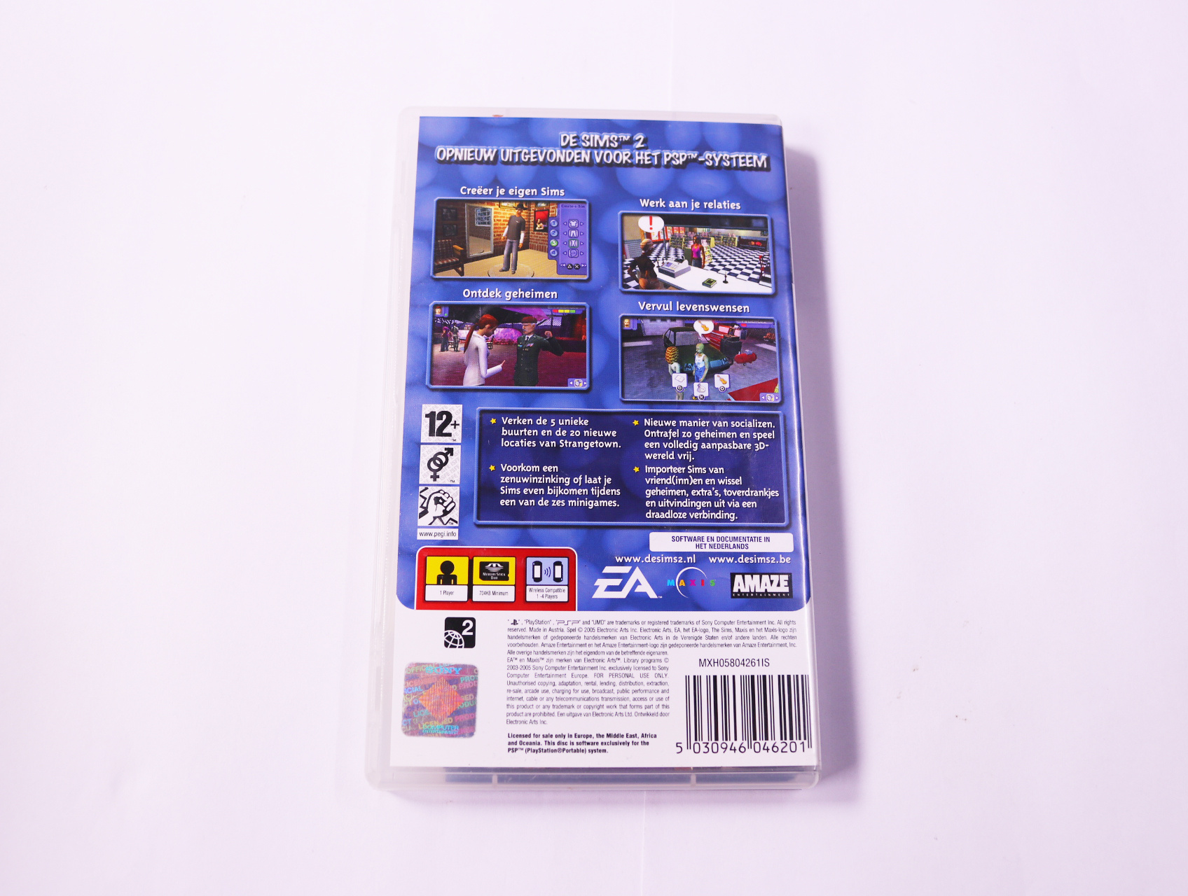 PSP - The Sims 2 - productfoto 3