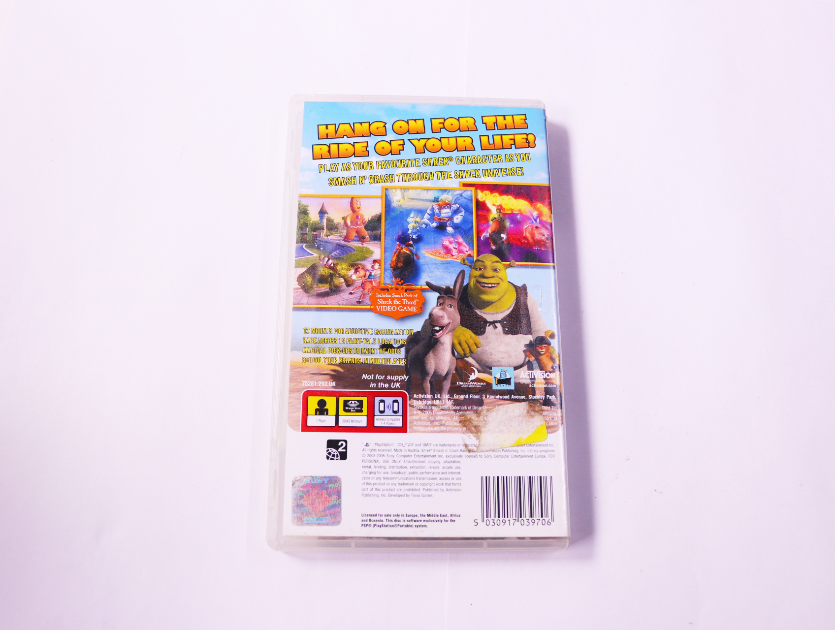 PSP - Shrek Smash n' Crash Racing - productfoto 3