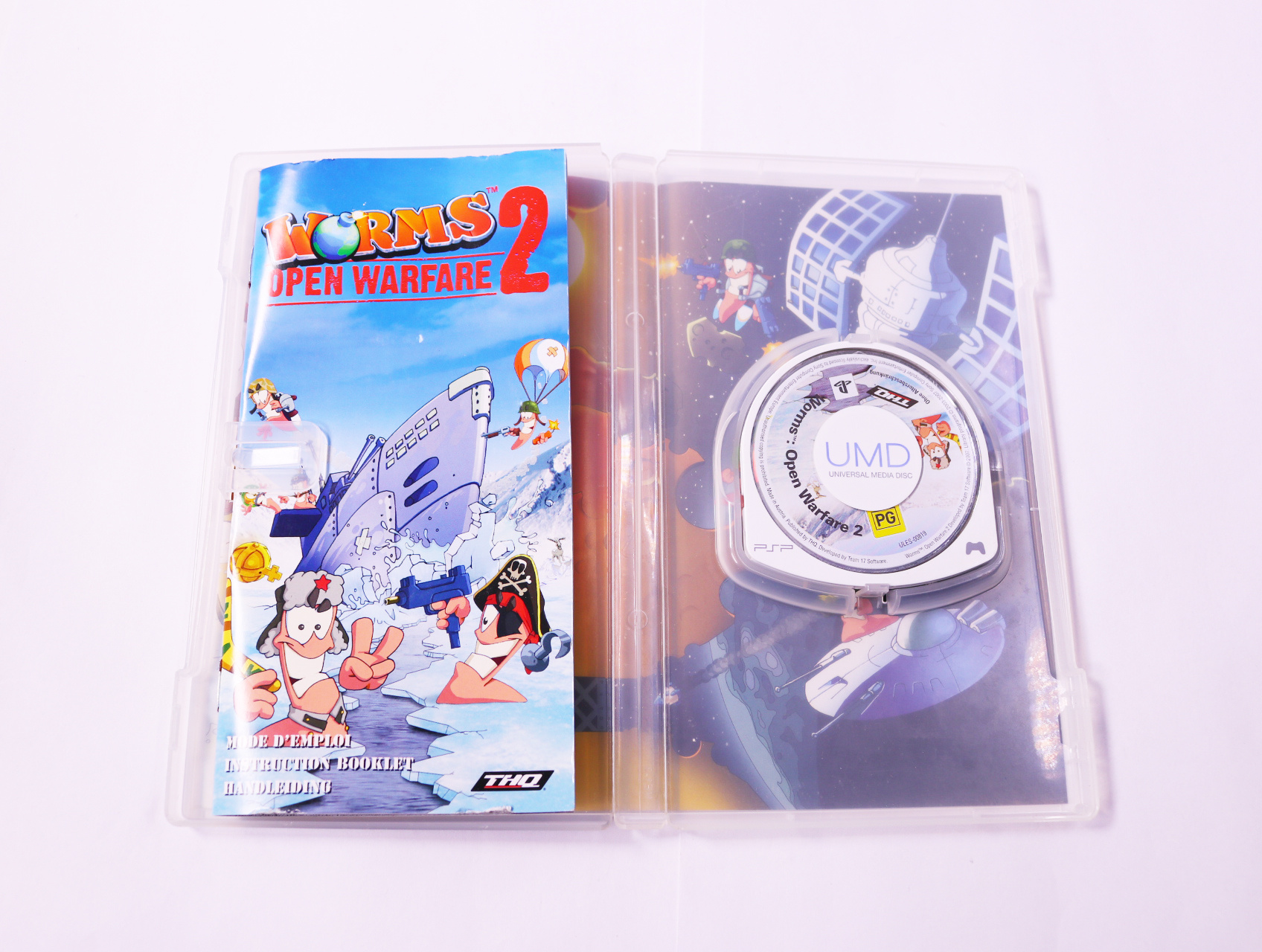 PSP - Worms Open Warfare 2 - productfoto 2