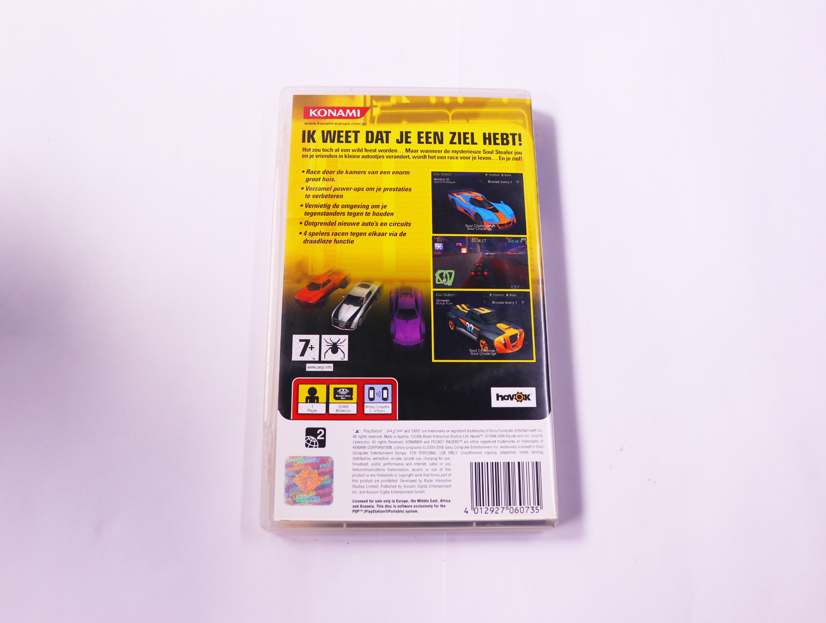 PSP - Pocket Racers - productfoto 2