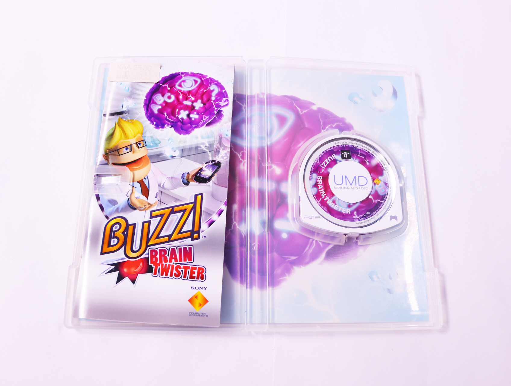 PSP - Buzz! Brain Twister - productfoto 3