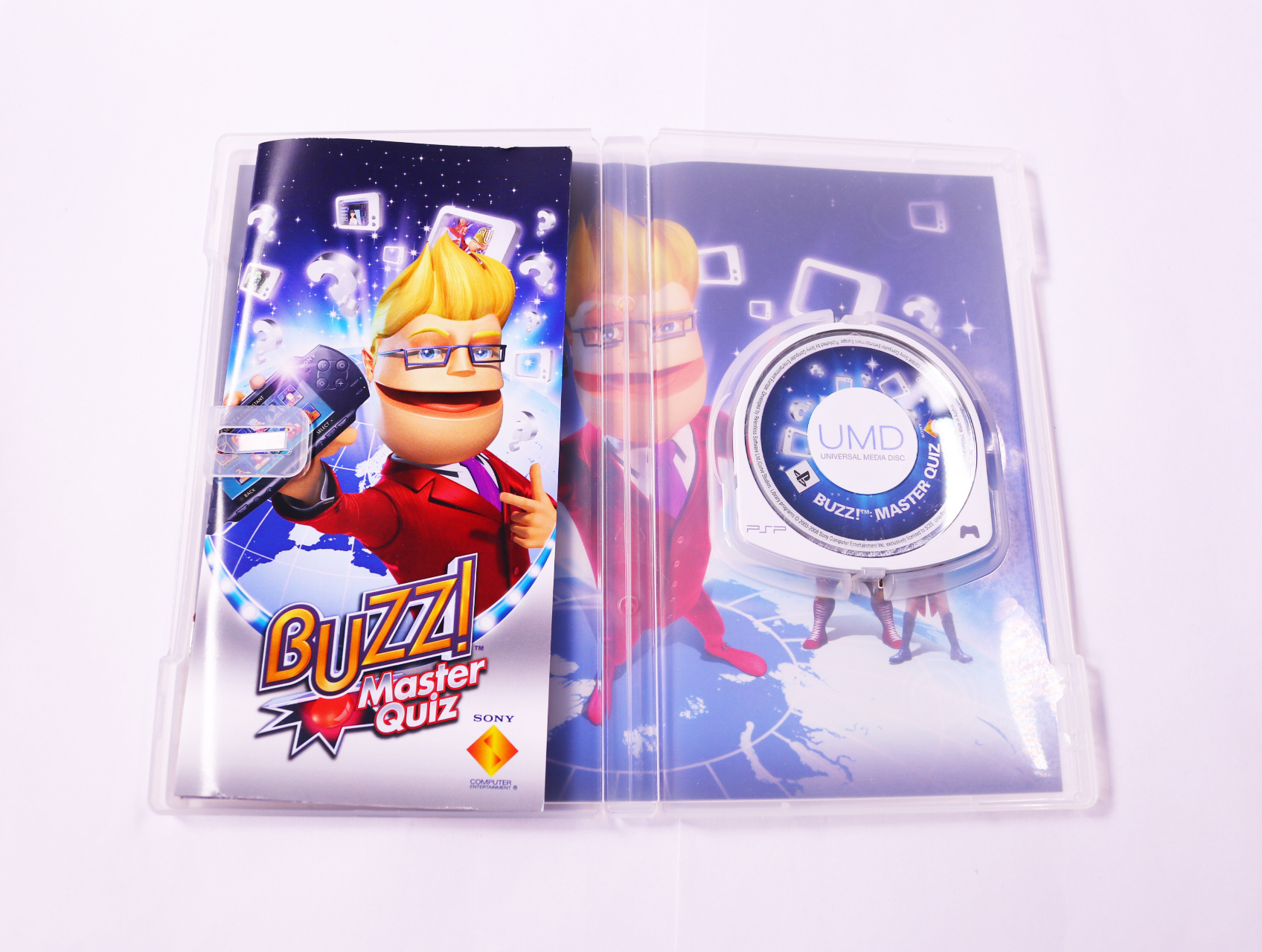 PSP - Buzz! Master Quiz - productfoto 3