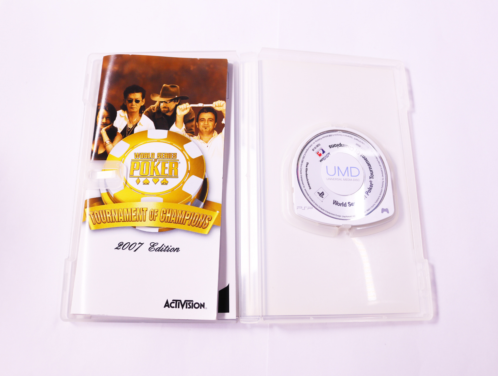PSP - World Series of Poker: Tournament of Champions - productfoto 3