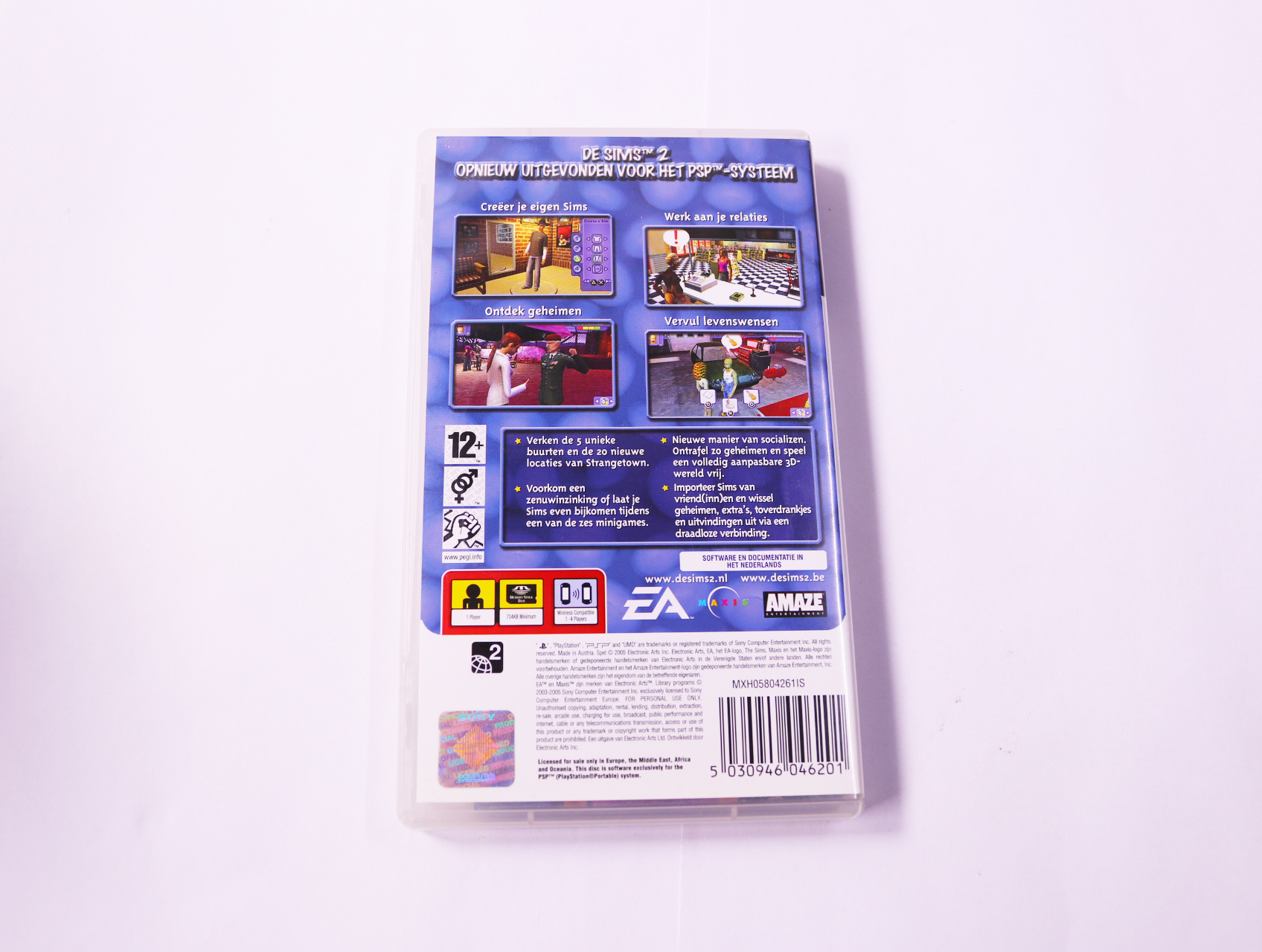 PSP - Sims 2 - productfoto 2