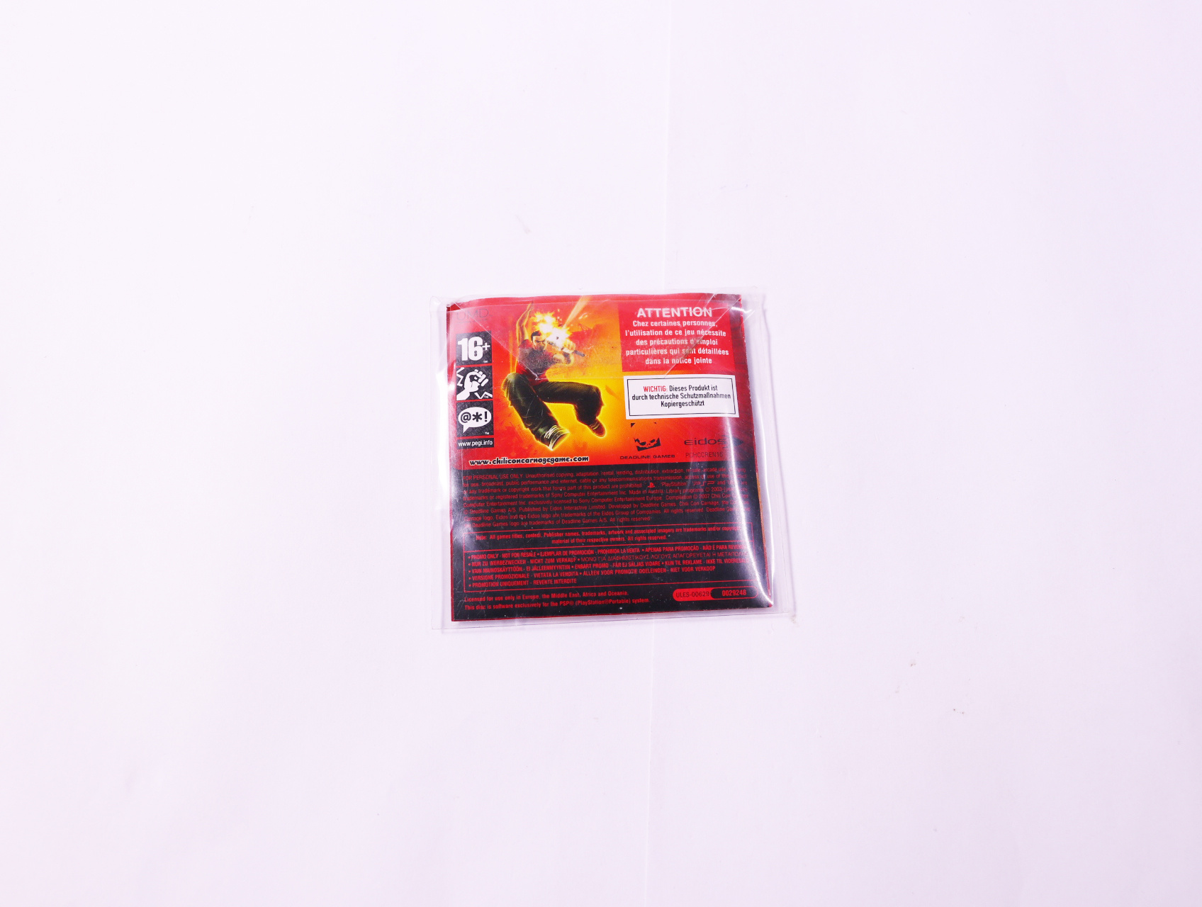 PSP - Chili Con Carnage - Deadline Games - productfoto 2