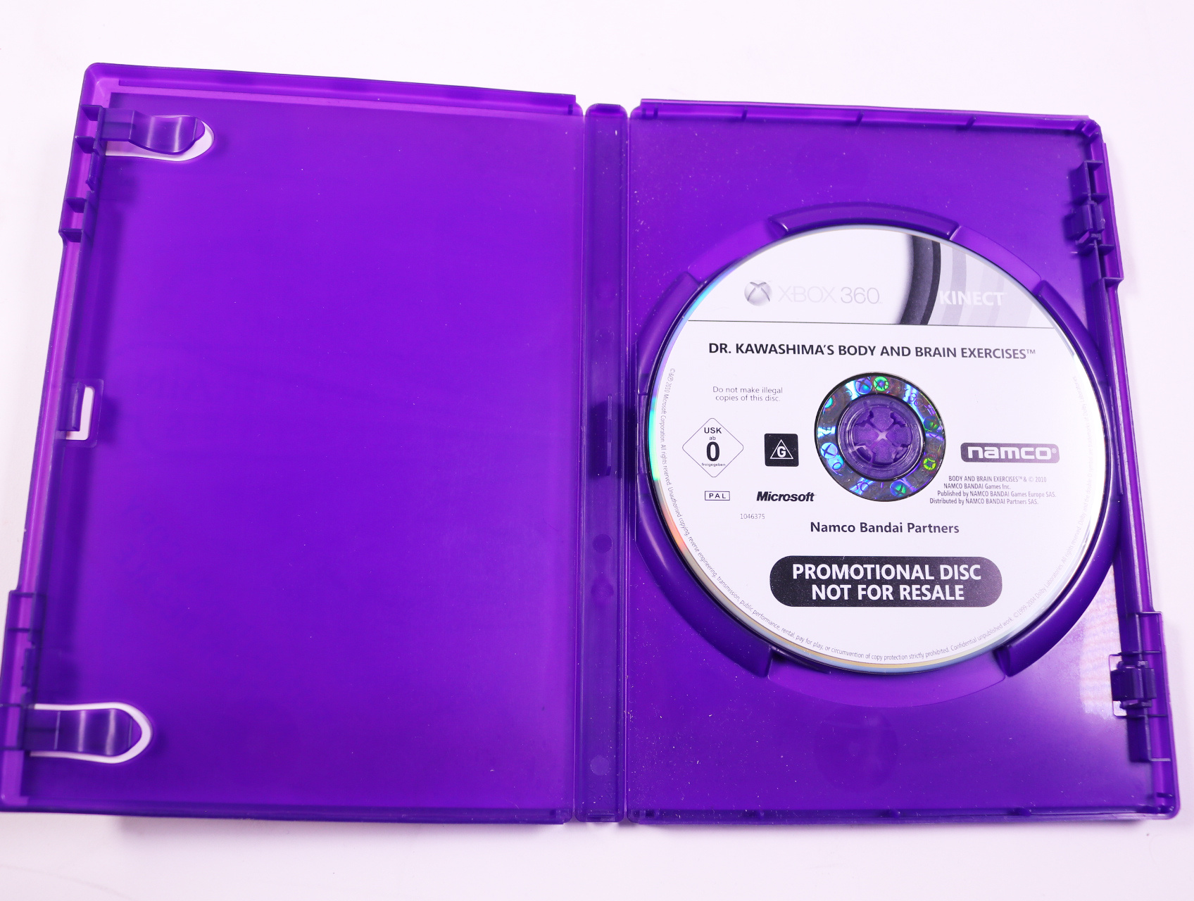 Xbox 360 - Dr. Kawashima's Body and Brain Exercises [Promotion] [No Manual] - productfoto 3