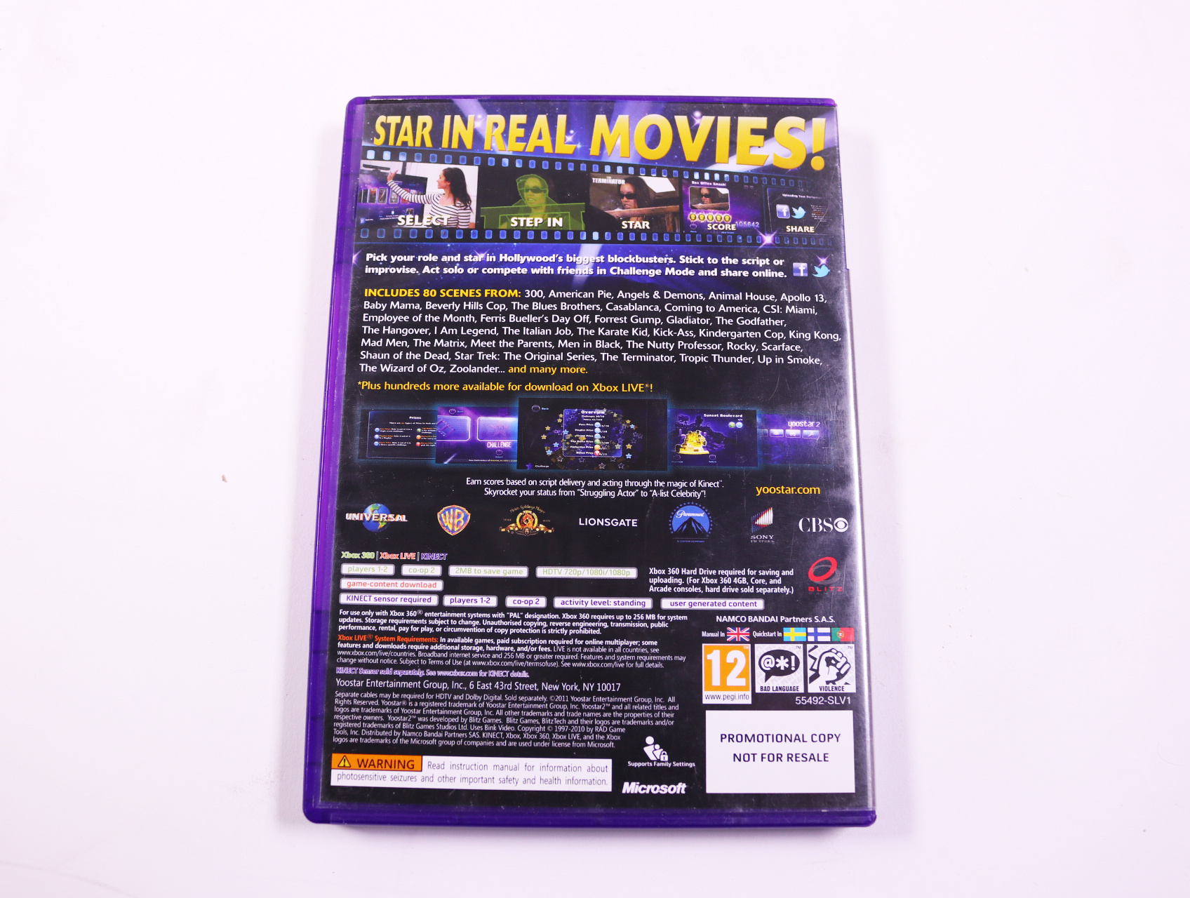 Xbox 360 - Yoostar 2 In the Movies [Promotion] [No Manual] - Blitz Games Studios - productfoto 2