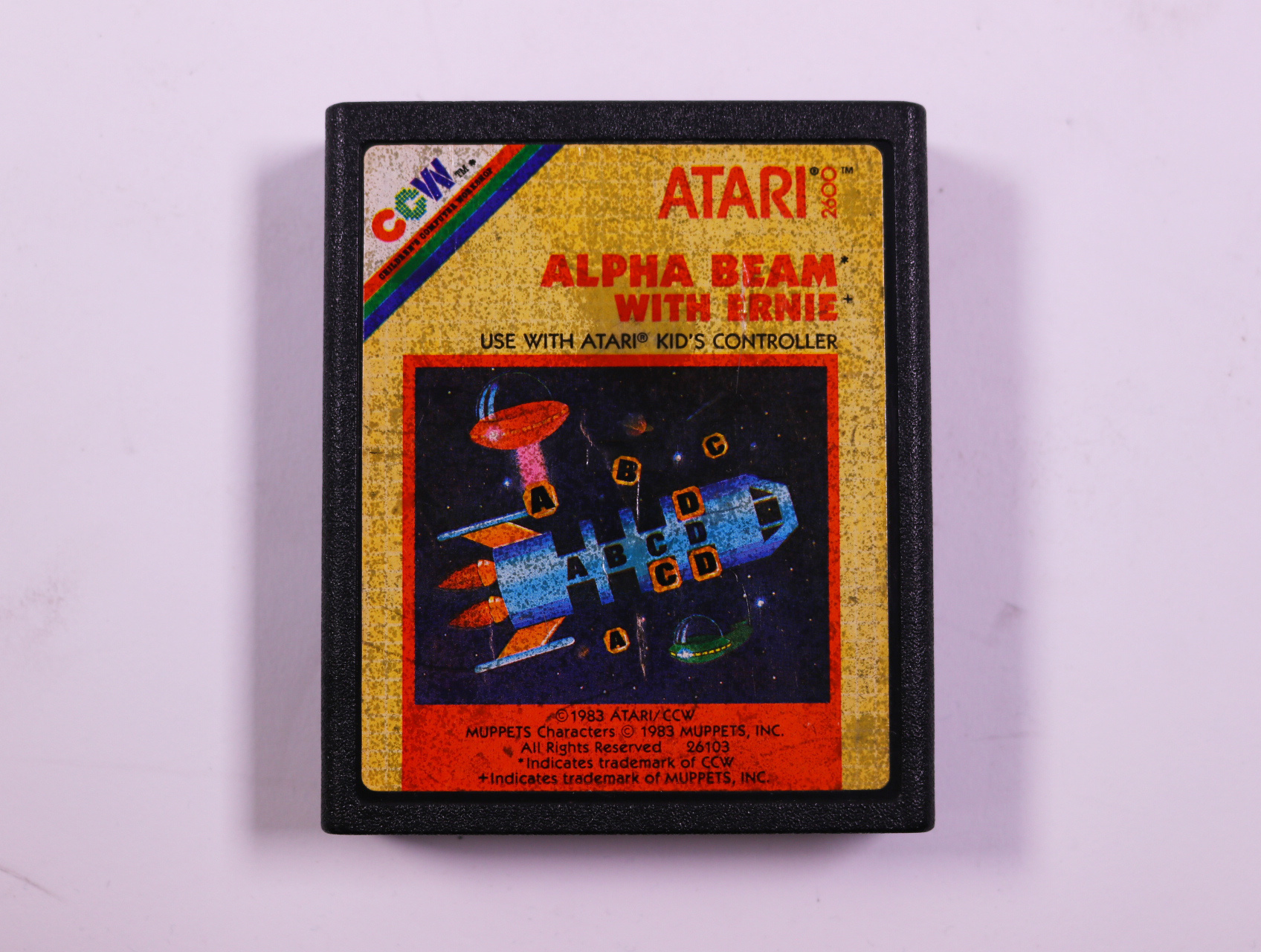 Atari 2600 - Alpha Beam with Ernie