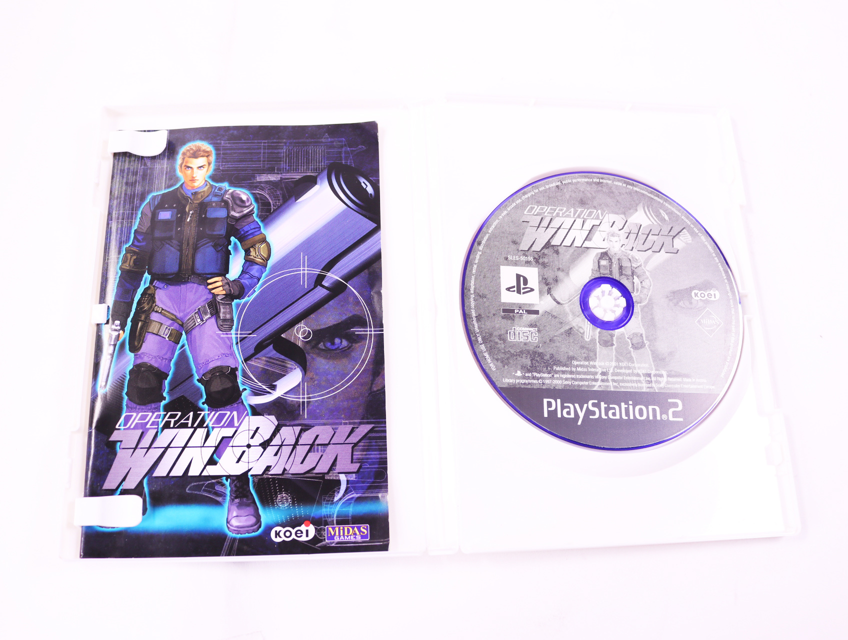 Playstation 2 - WinBack: Covert Operations - productfoto 3