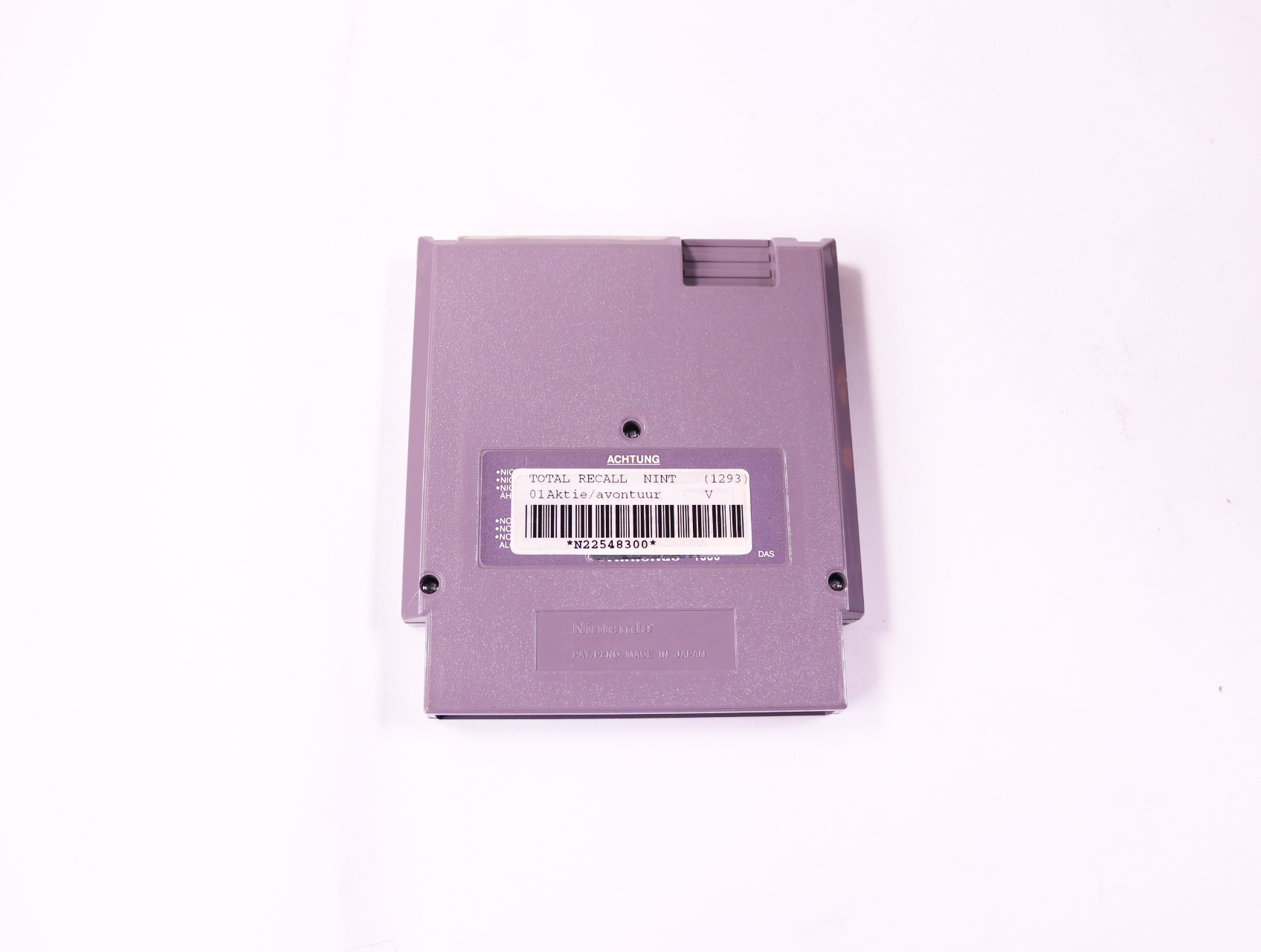 NES - Total Recall - Plastic Boxed - productfoto 6