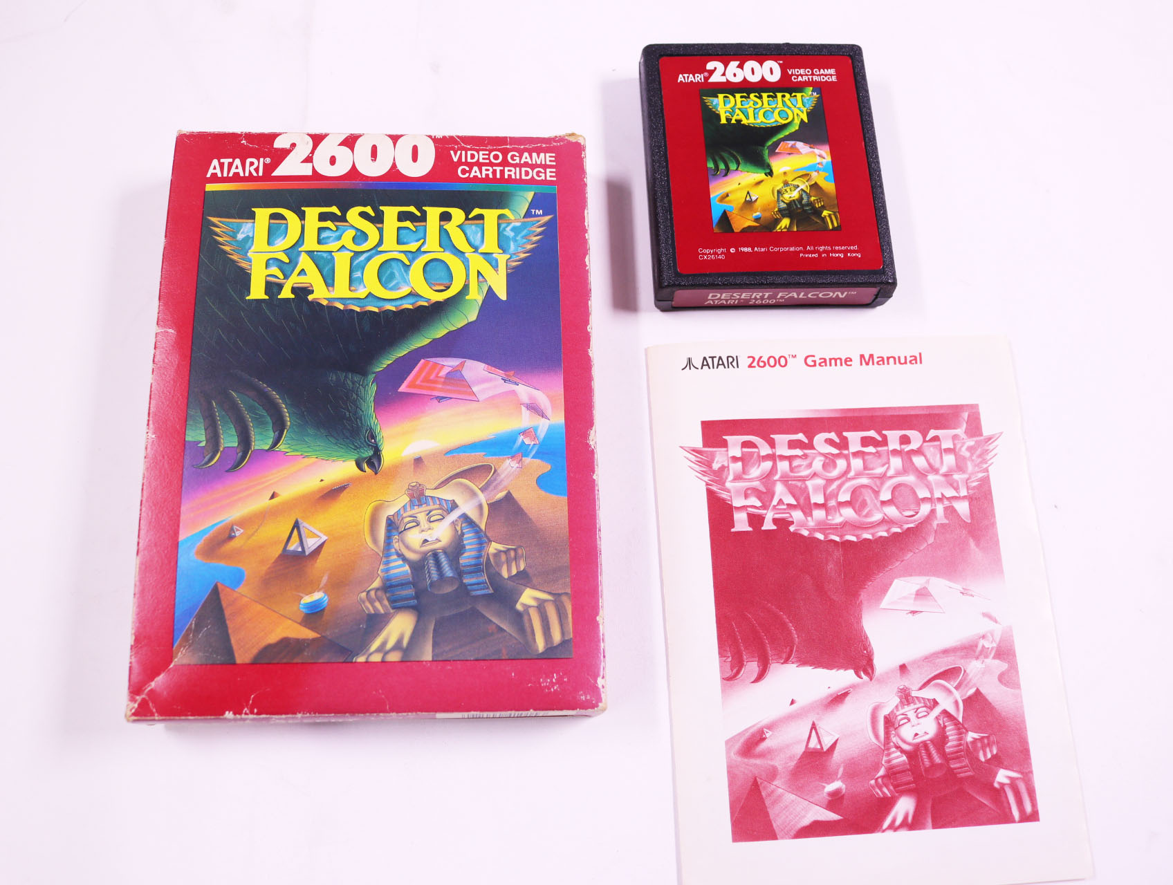Atari 2600 - Desert Falcon - Boxed CIB