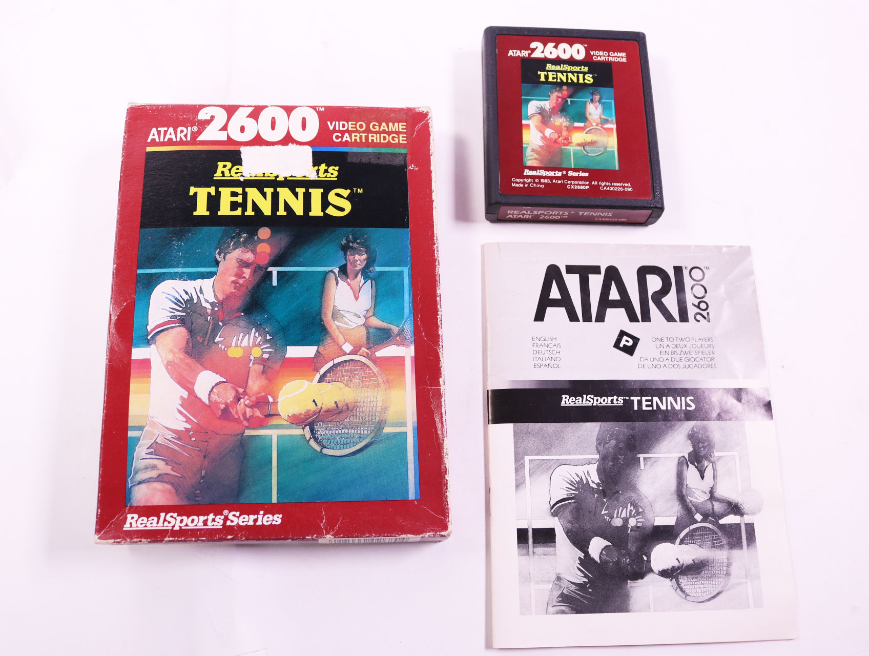 Atari 2600 - Tennis - Boxed CIB