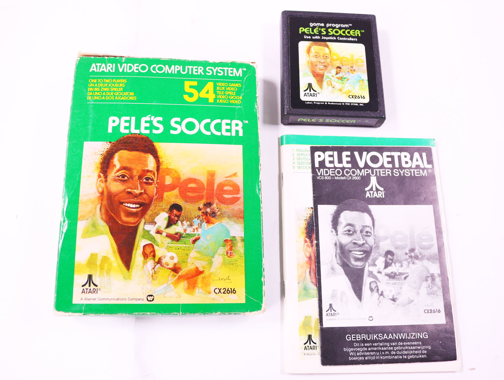 Atari 2600 - Pele's Soccer - Boxed CIB