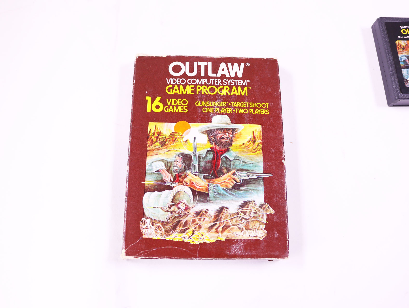 Atari 2600 - Outlaw - Boxed CIB - productfoto 2