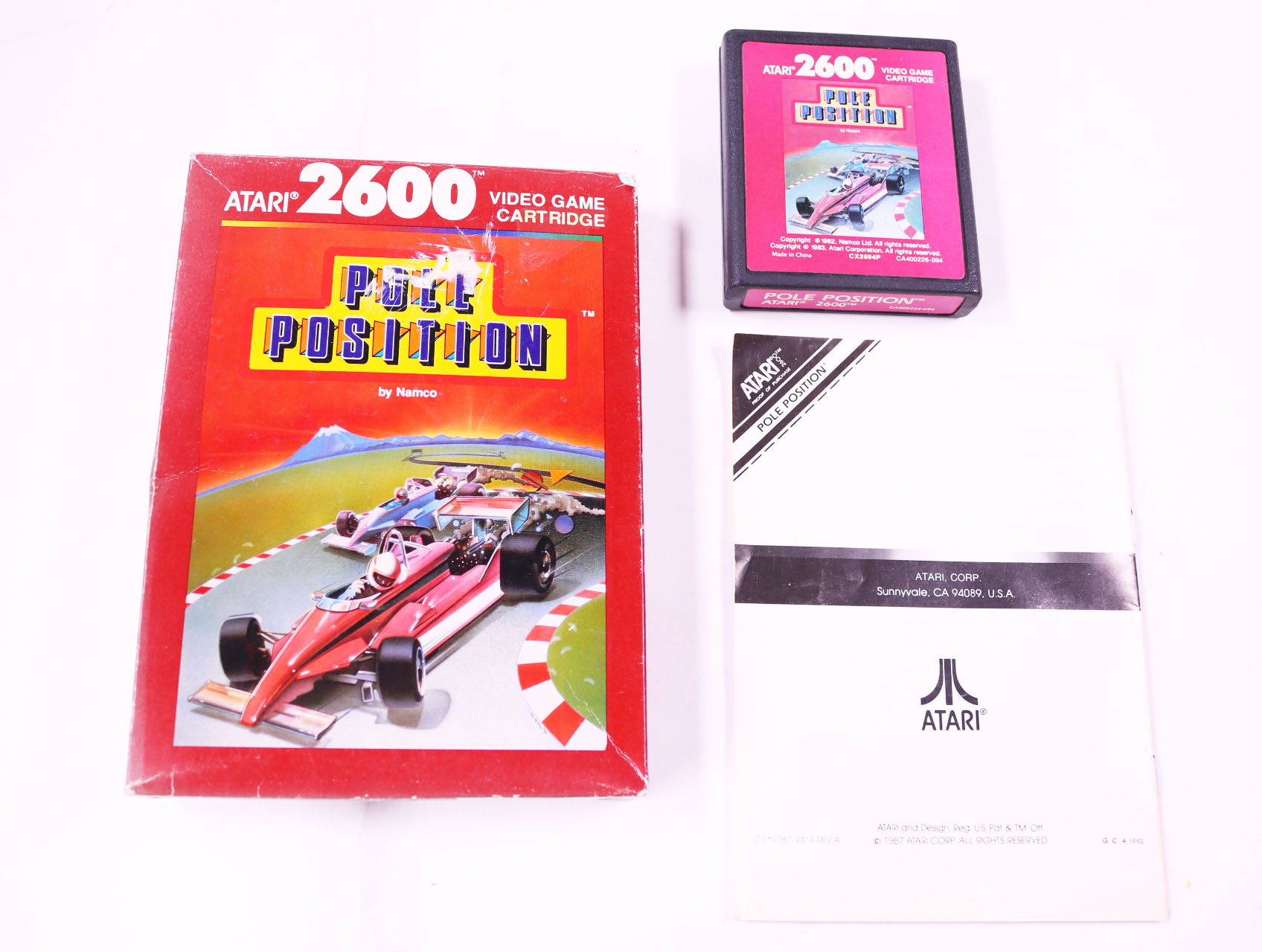 Atari 2600 - Pole Position - Boxed CIB