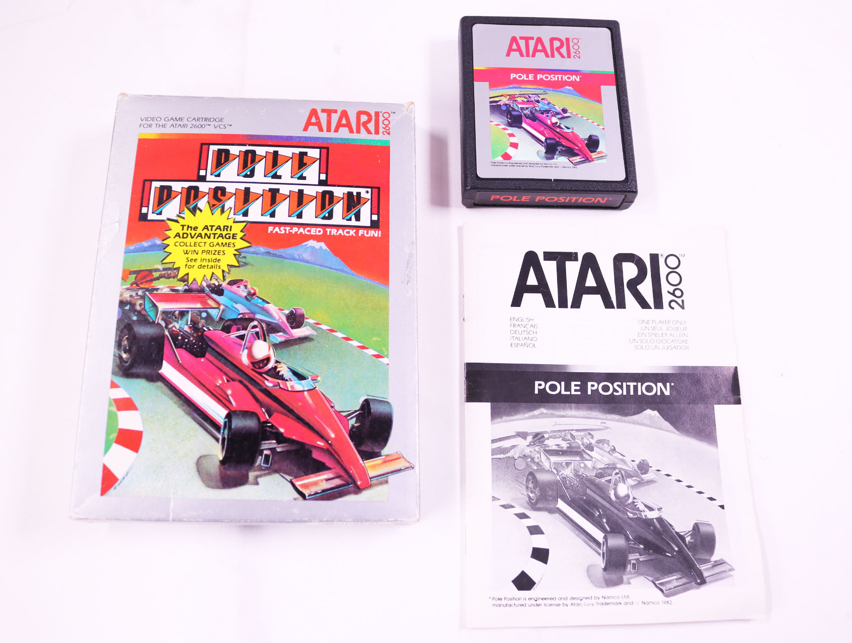 Atari 2600 - Pole Position - Boxed CIB