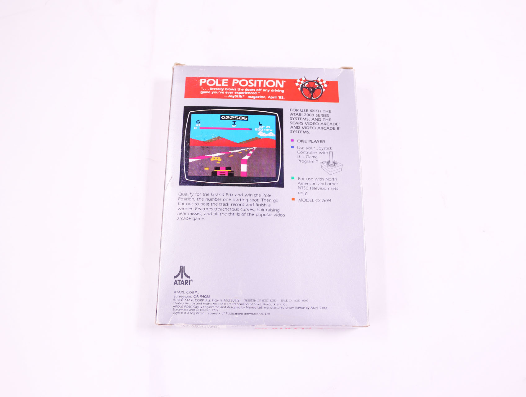 Atari 2600 - Pole Position - Boxed CIB - productfoto 3