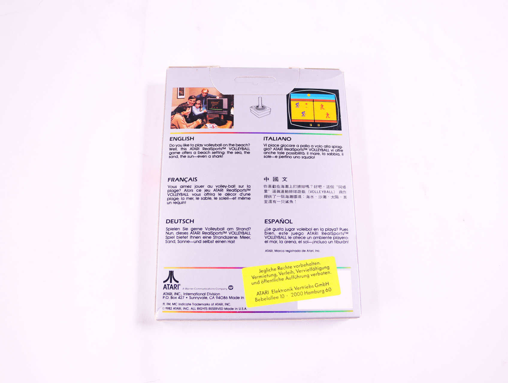 Atari 2600 - Volleyball - Boxed CIB [Geseald] - productfoto 2