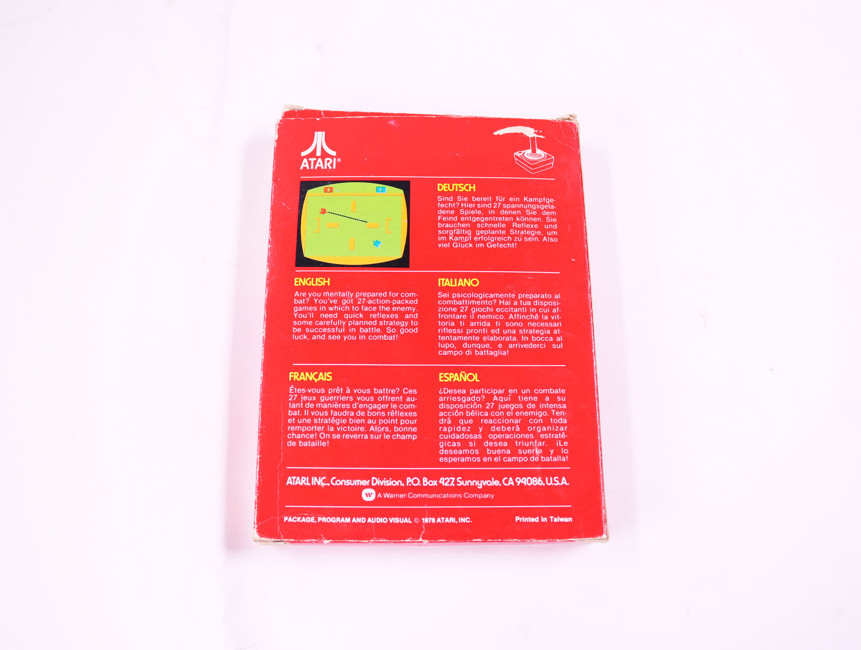 Atari 2600 - Combat - Boxed CIB - productfoto 3