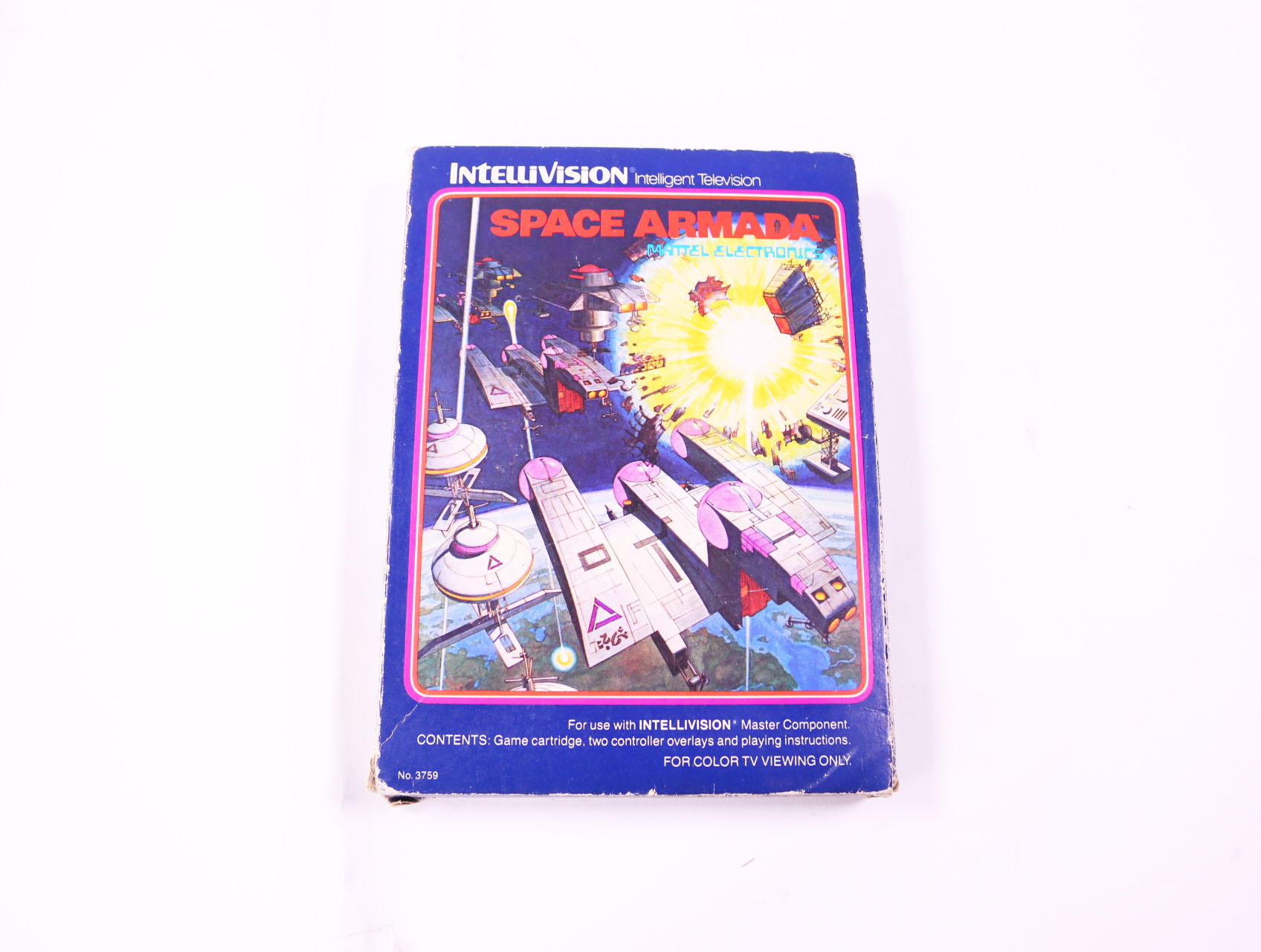 Intellivision - Space Armada - Boxed CIB - productfoto 2
