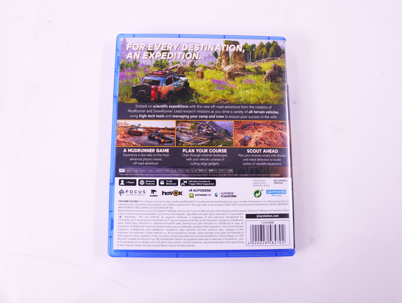 PlayStation 5 - Expeditions A Mudrunner Game [Gebruikt] - Gebruikt - productfoto 2