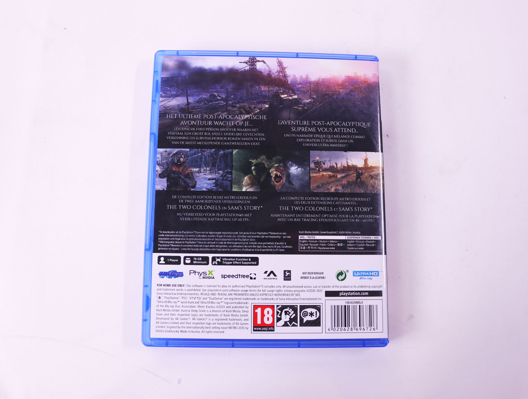 PlayStation 5 - Metro Exodus [Gebruikt] - Gebruikt - productfoto 2