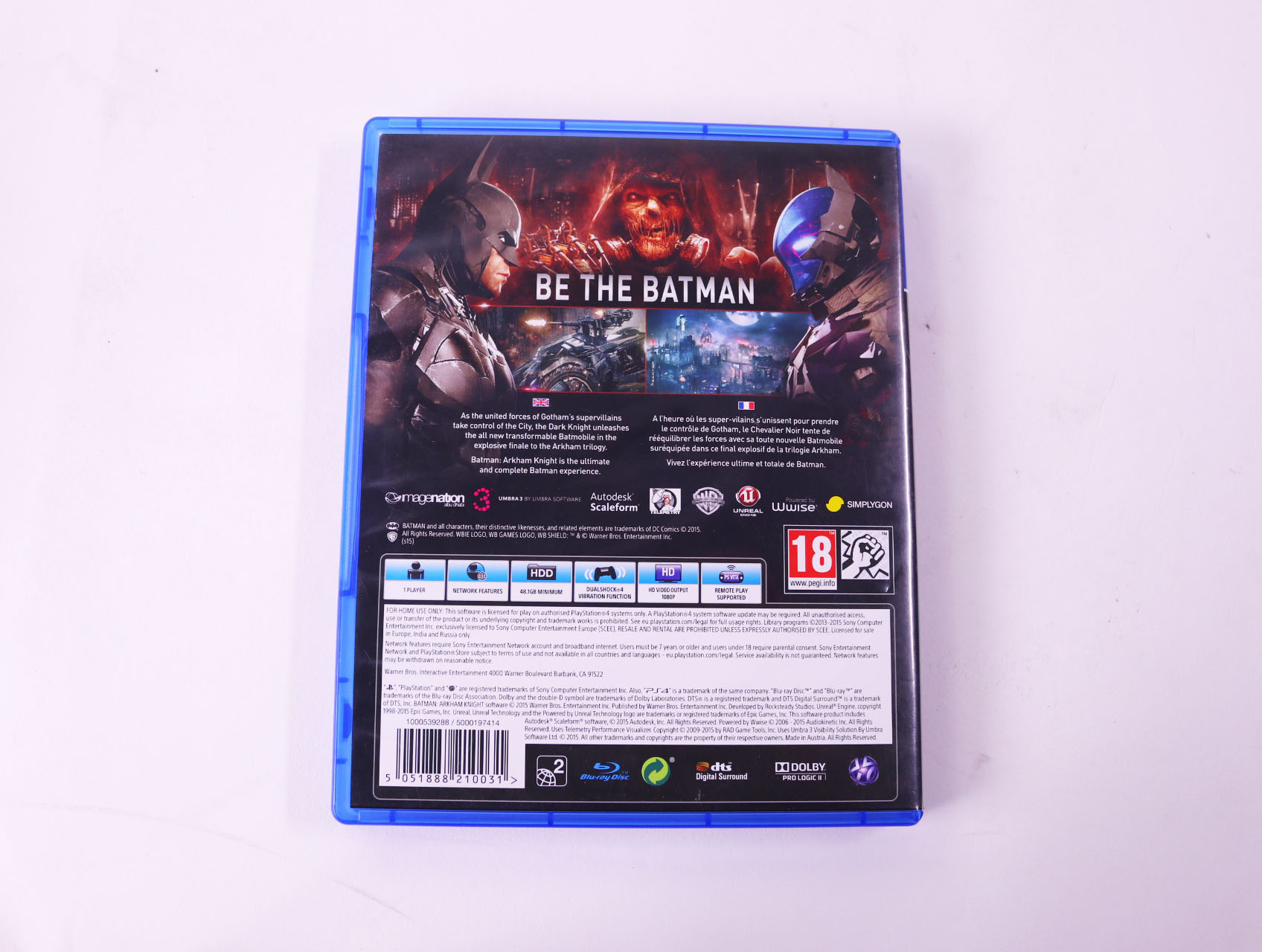 Playstation 4 - Batman: Arkham Knight [Gebruikt] - Gebruikt - productfoto 2