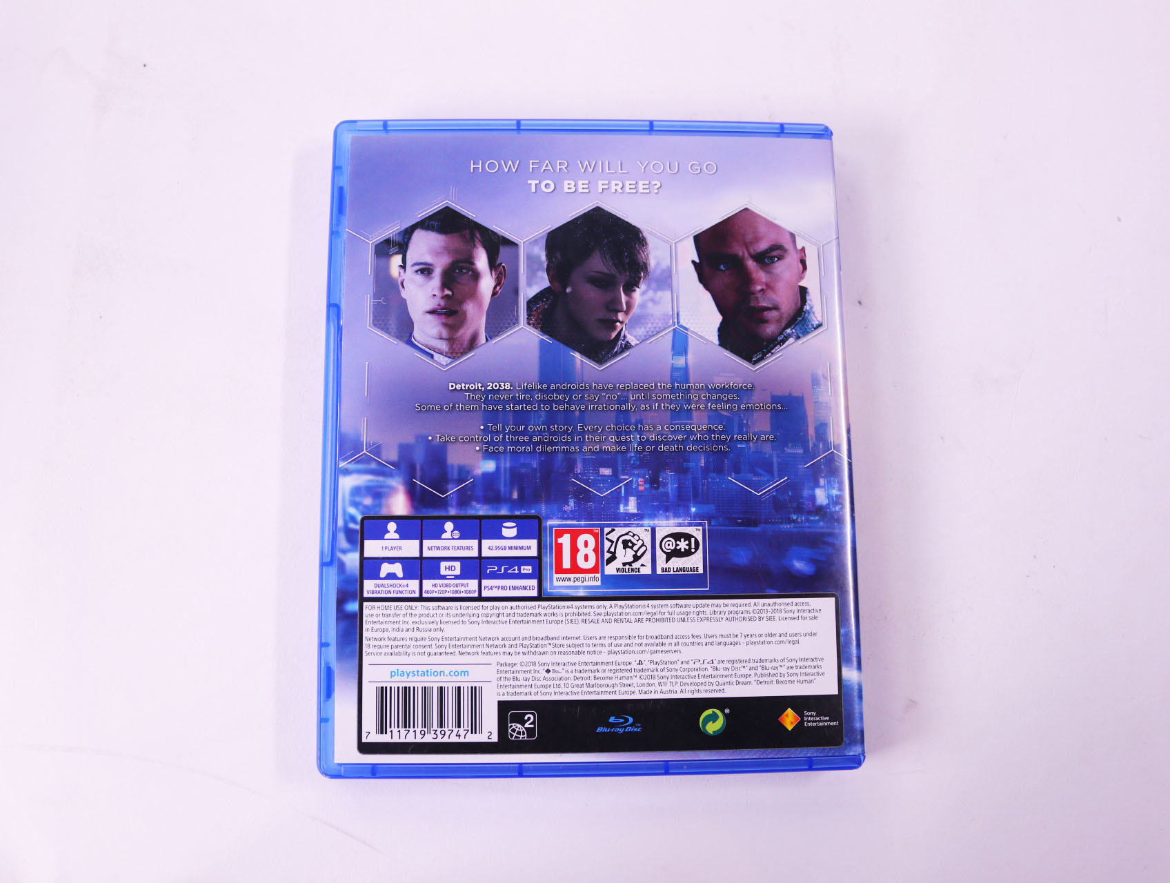 Playstation 4 - Detroit: Become Human [Gebruikt] - Gebruikt - productfoto 2