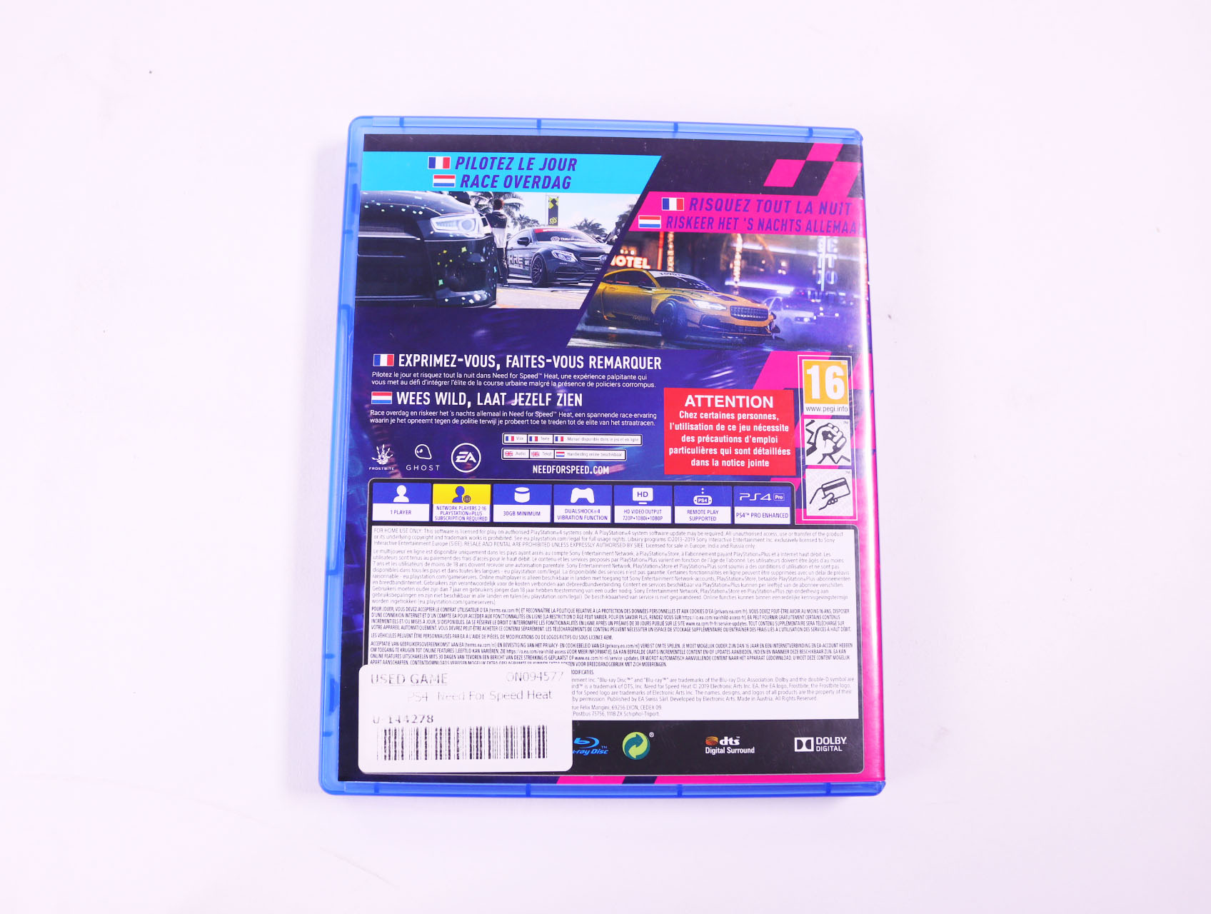 Playstation 4 - Need for Speed: Heat [Gebruikt] - Gebruikt - productfoto 2