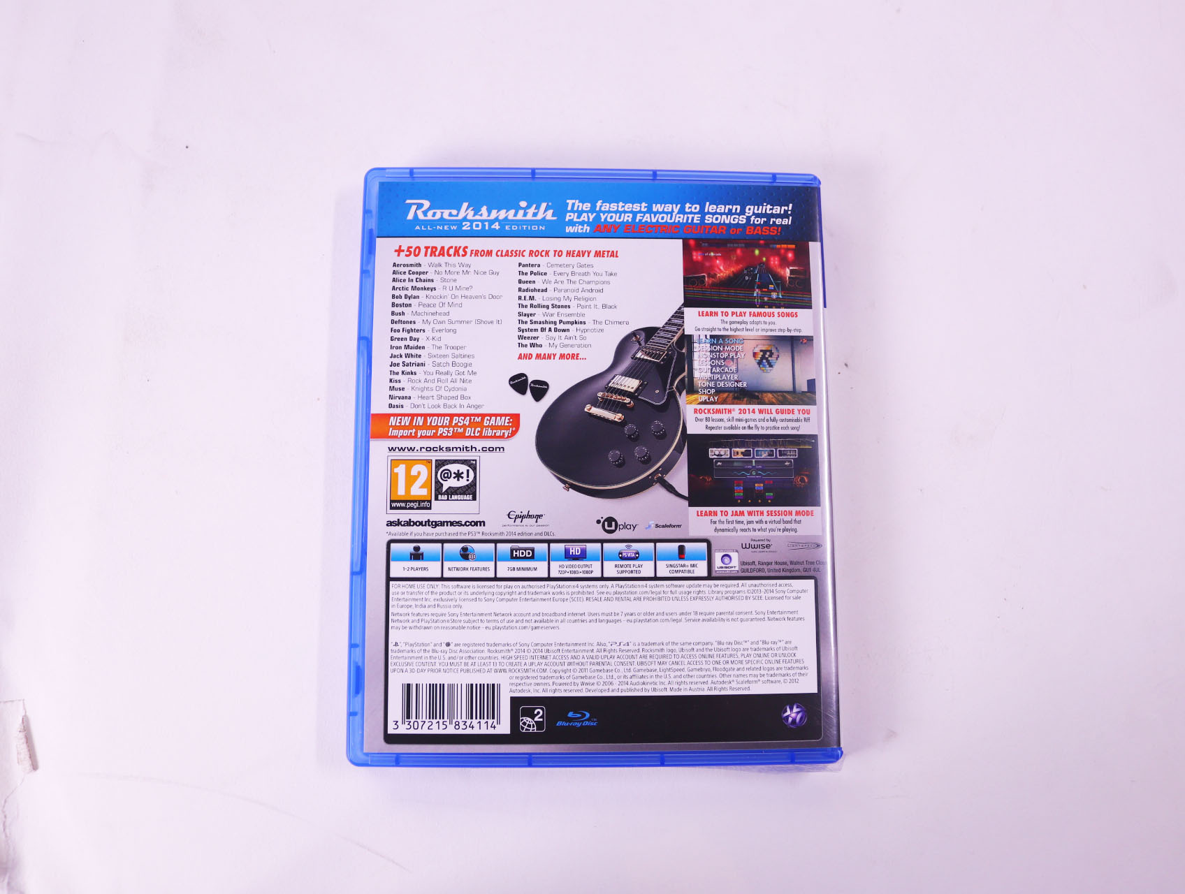 PlayStation 4 - Rocksmith All-New 2014 Edition incl. kabel [Gebruikt] - Nieuw - productfoto 4