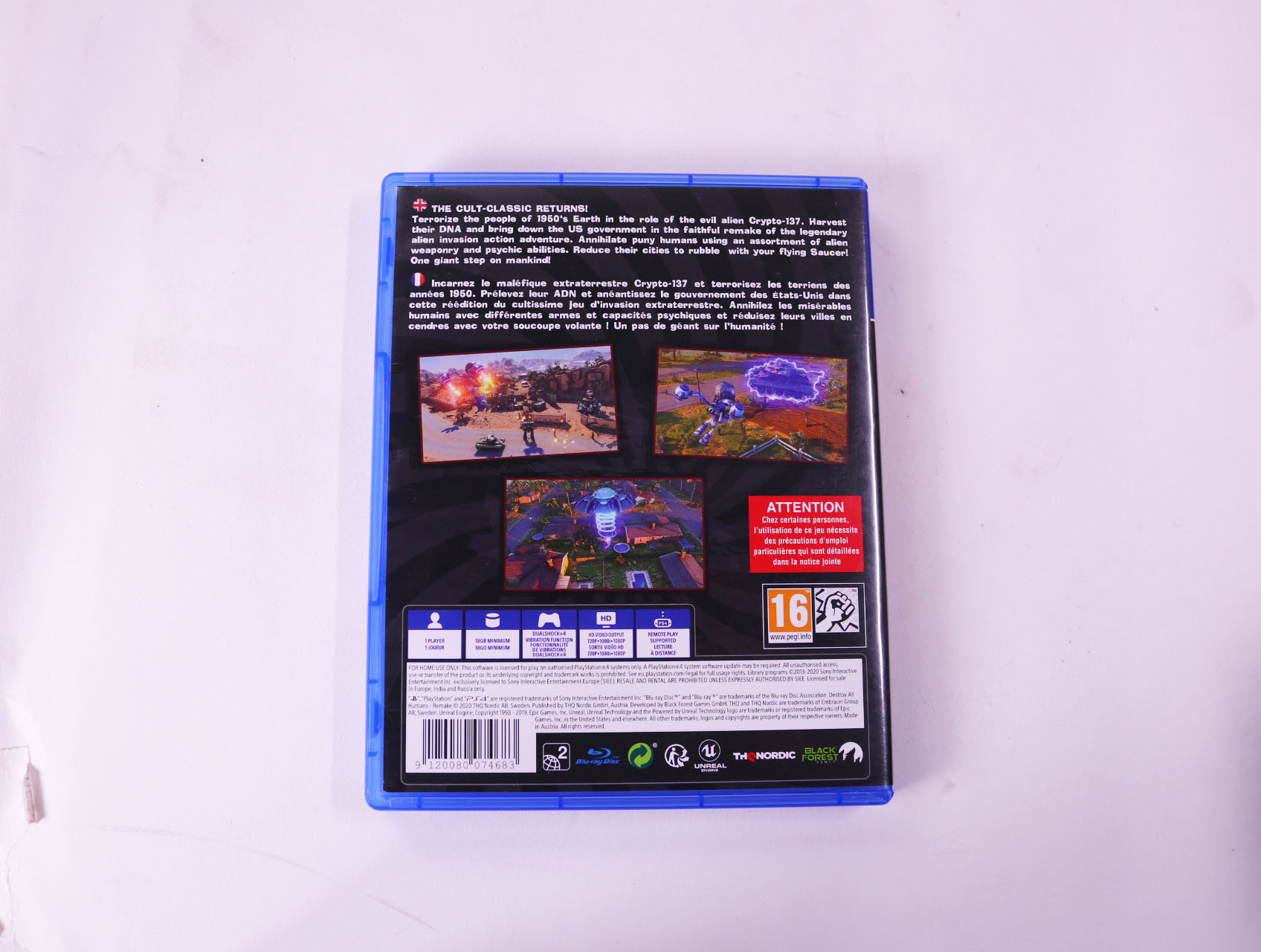 PlayStation 4 - Destroy All Humans! [Gebruikt] - Gebruikt - productfoto 2