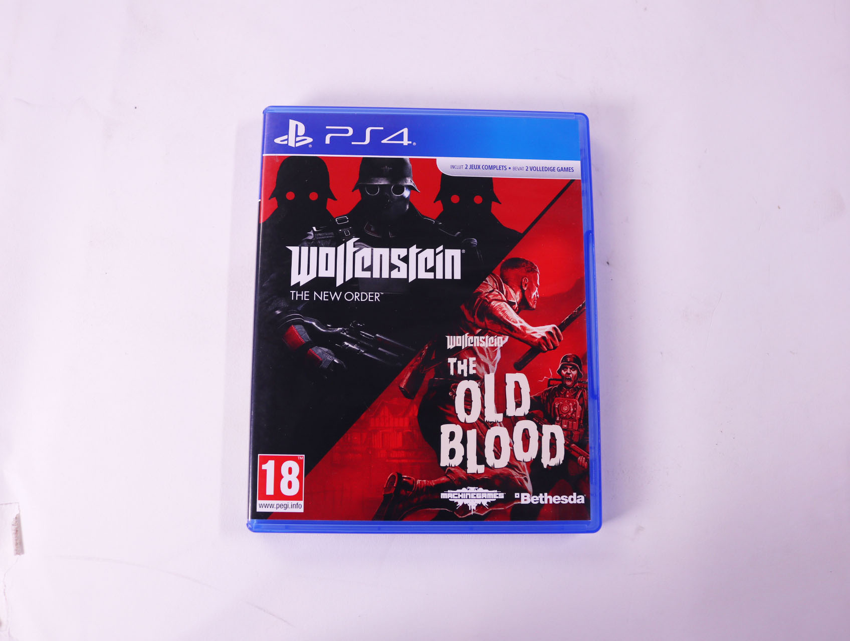 Playstation 4 - Wolfenstein: The New Order & The Old Blood [Gebruikt]