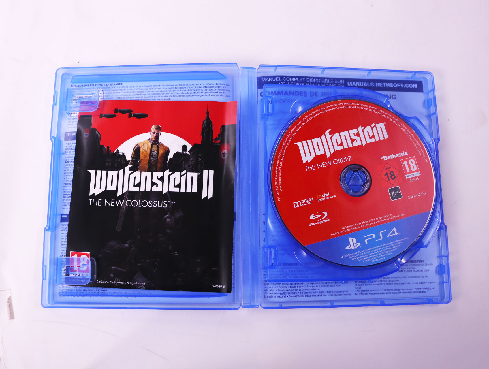 Playstation 4 - Wolfenstein: The New Order & The Old Blood [Gebruikt] - Nieuw - productfoto 3