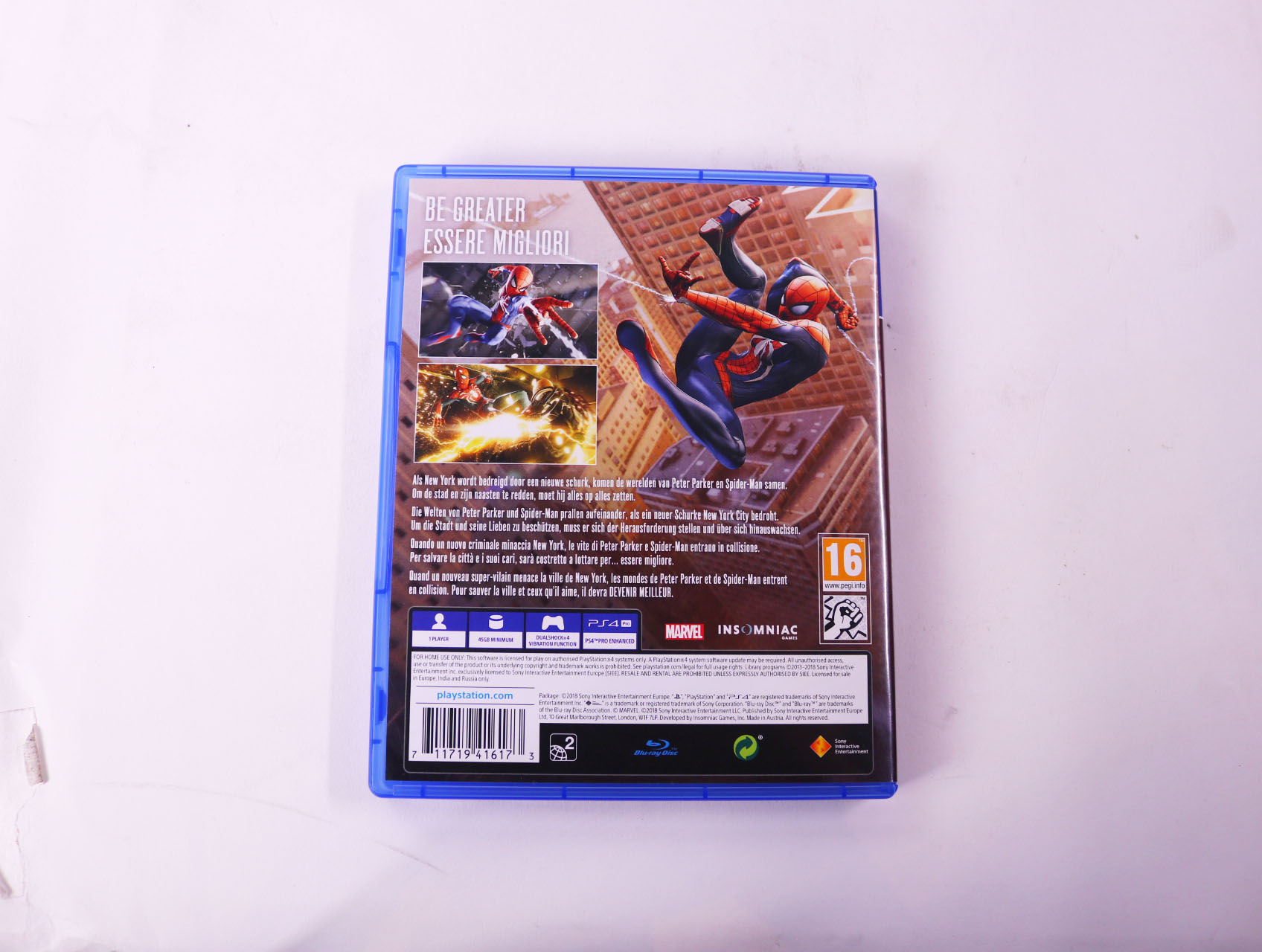Playstation 4 - Marvels Spider-Man [Gebruikt] - Gebruikt - productfoto 2