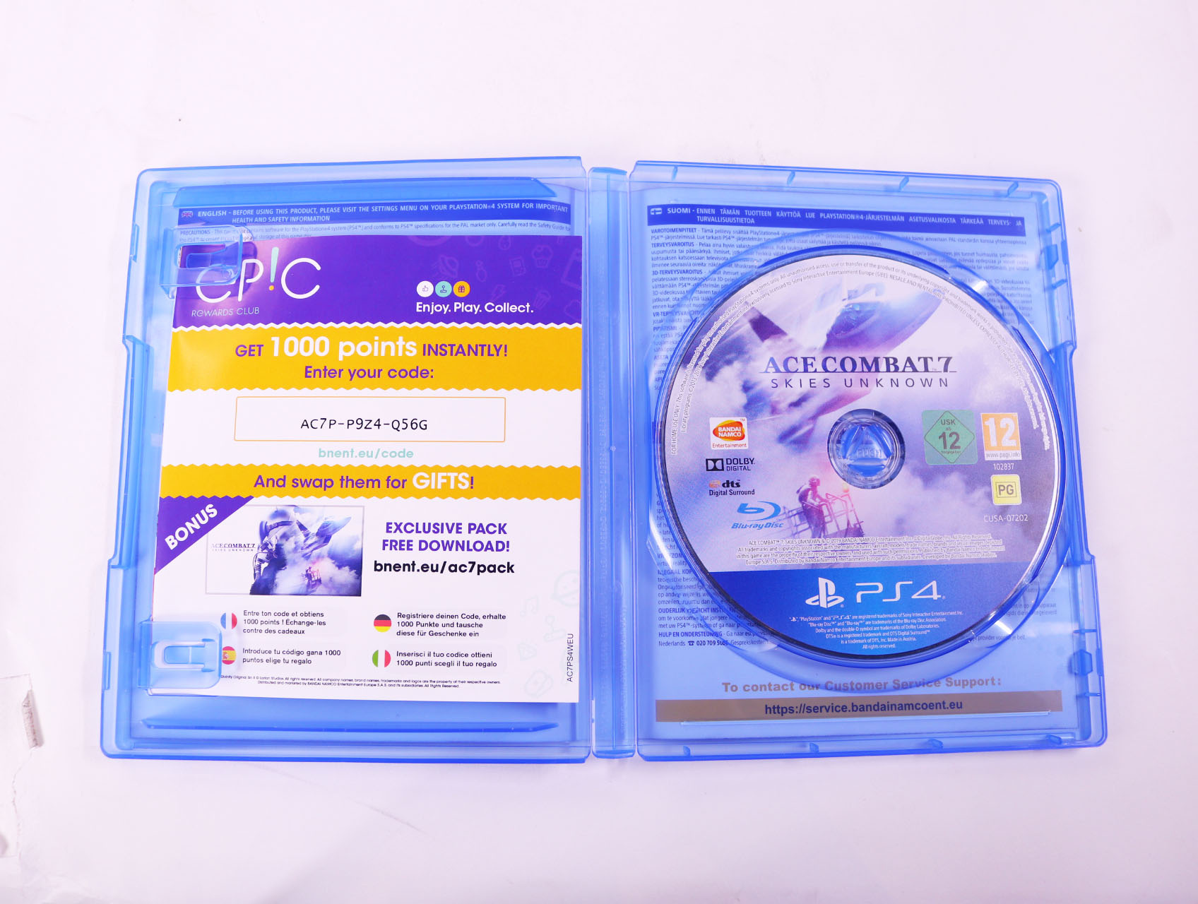 PlayStation 4 - Ace Combat 7: Skies Unknown [Gebruikt] - Gebruikt - productfoto 3