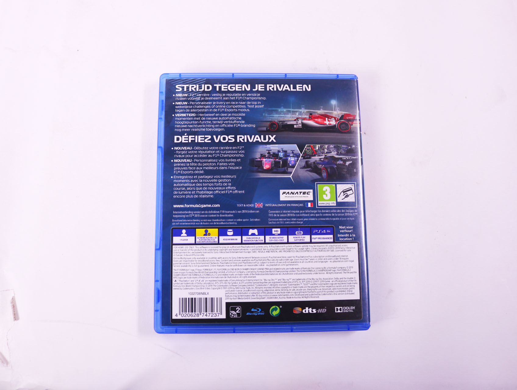 Playstation 4 - F1 2019 [Gebruikt] - Gebruikt - productfoto 2