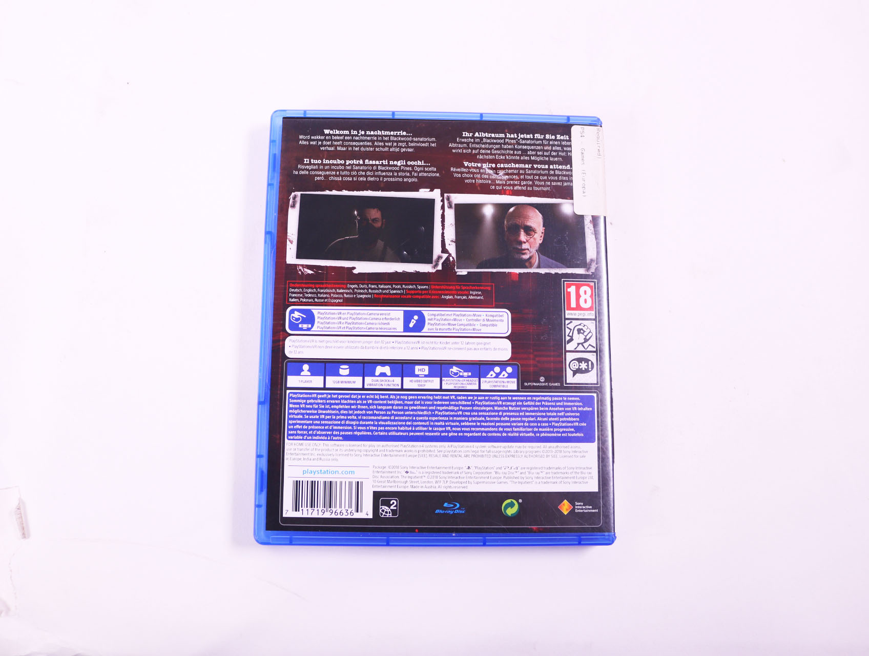 PlayStation 4 - The Inpatient [Gebruikt] - Gebruikt - productfoto 2