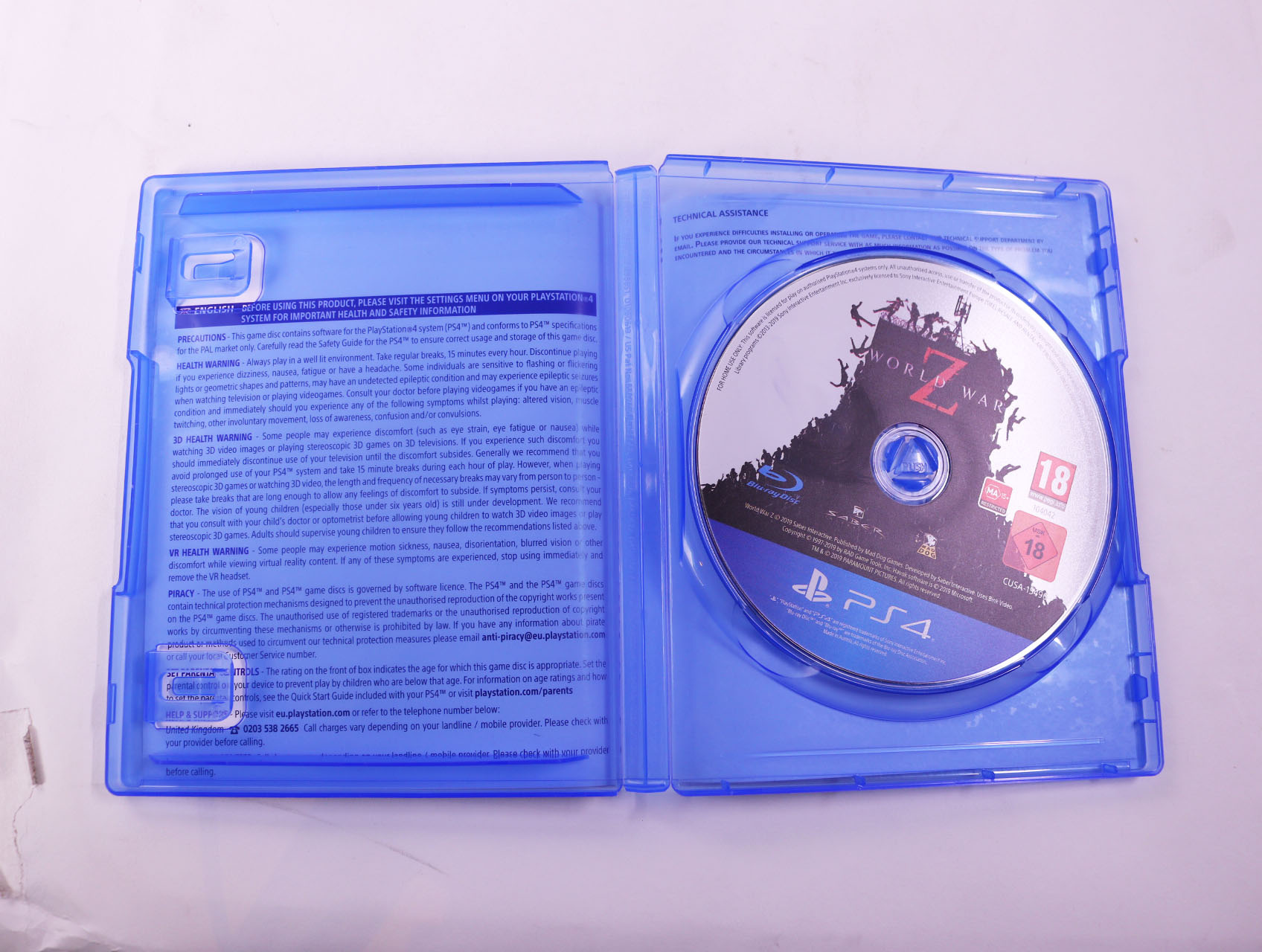 Playstation 4 - World War Z [Gebruikt] - Gebruikt - productfoto 3