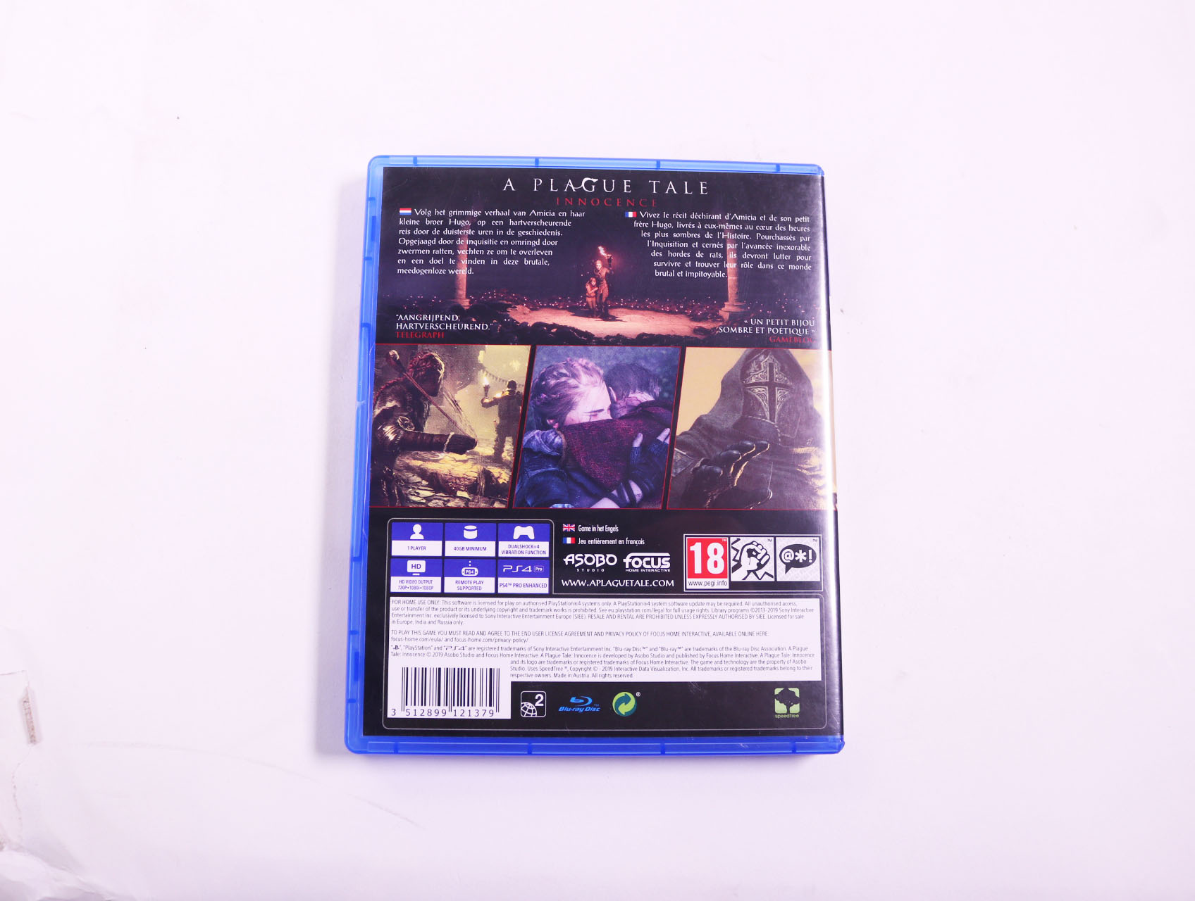 Playstation 4 - A Plague Tale: Innocence [Gebruikt] - Gebruikt - productfoto 2