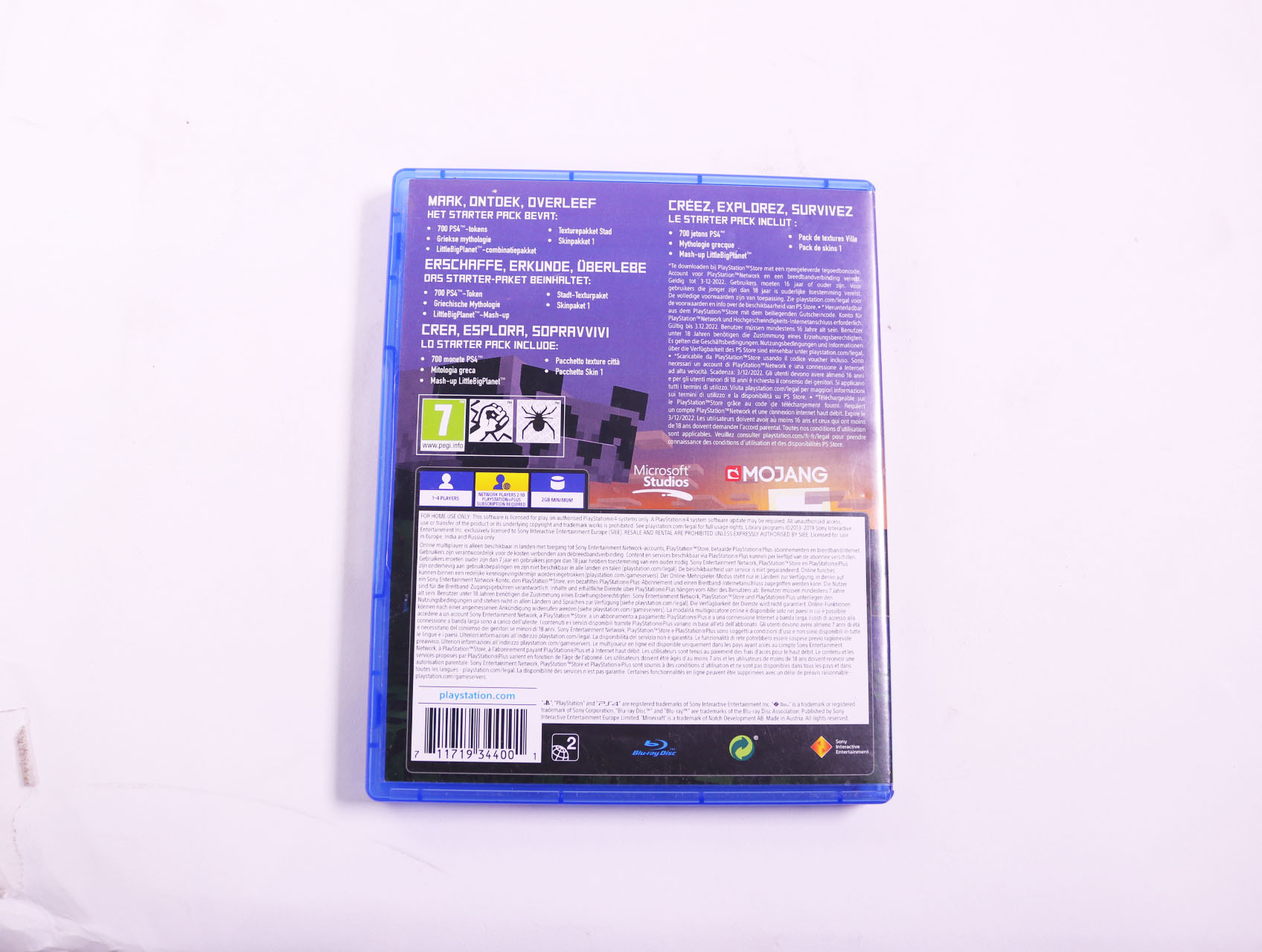 PlayStation 4 - Minecraft [Gebruikt] - Gebruikt - productfoto 2