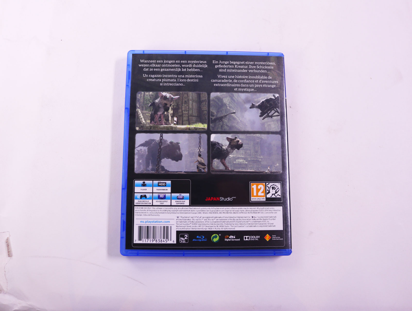 PlayStation 4 - The Last Guardian [Gebruikt] - Gebruikt - productfoto 2