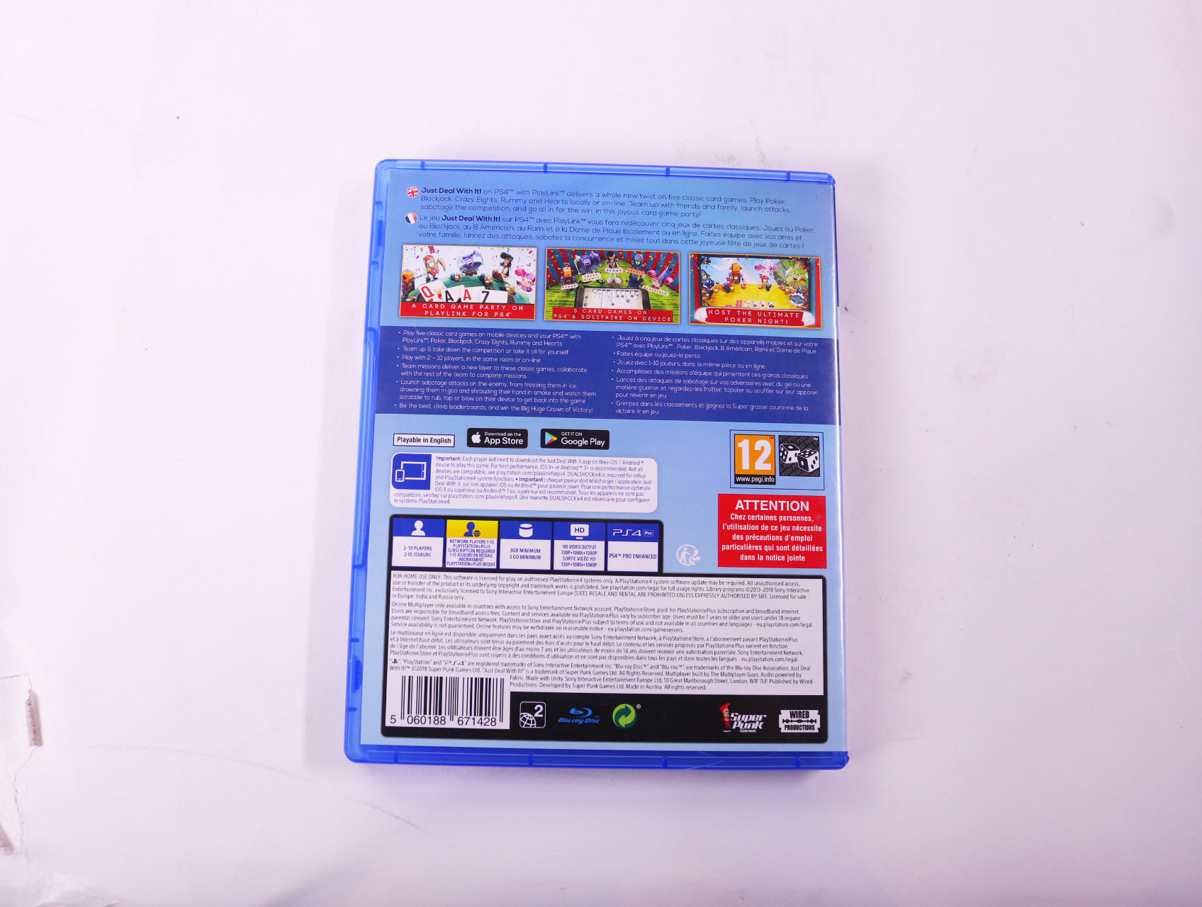 PlayStation 4 - Just Deal With It! [Gebruikt] - Super Punk Games - Gebruikt - productfoto 2