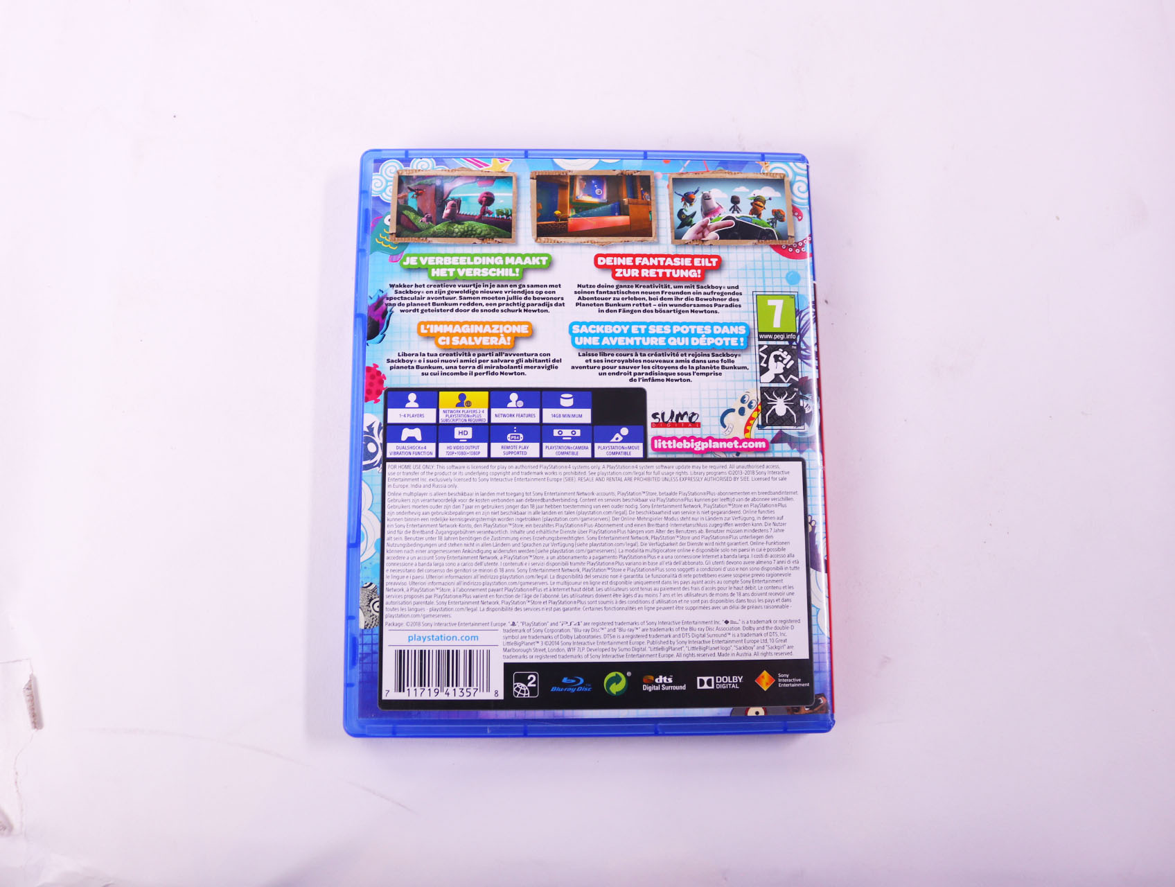 Playstation 4 - LittleBigPlanet 3 [Gebruikt] - Gebruikt - productfoto 2