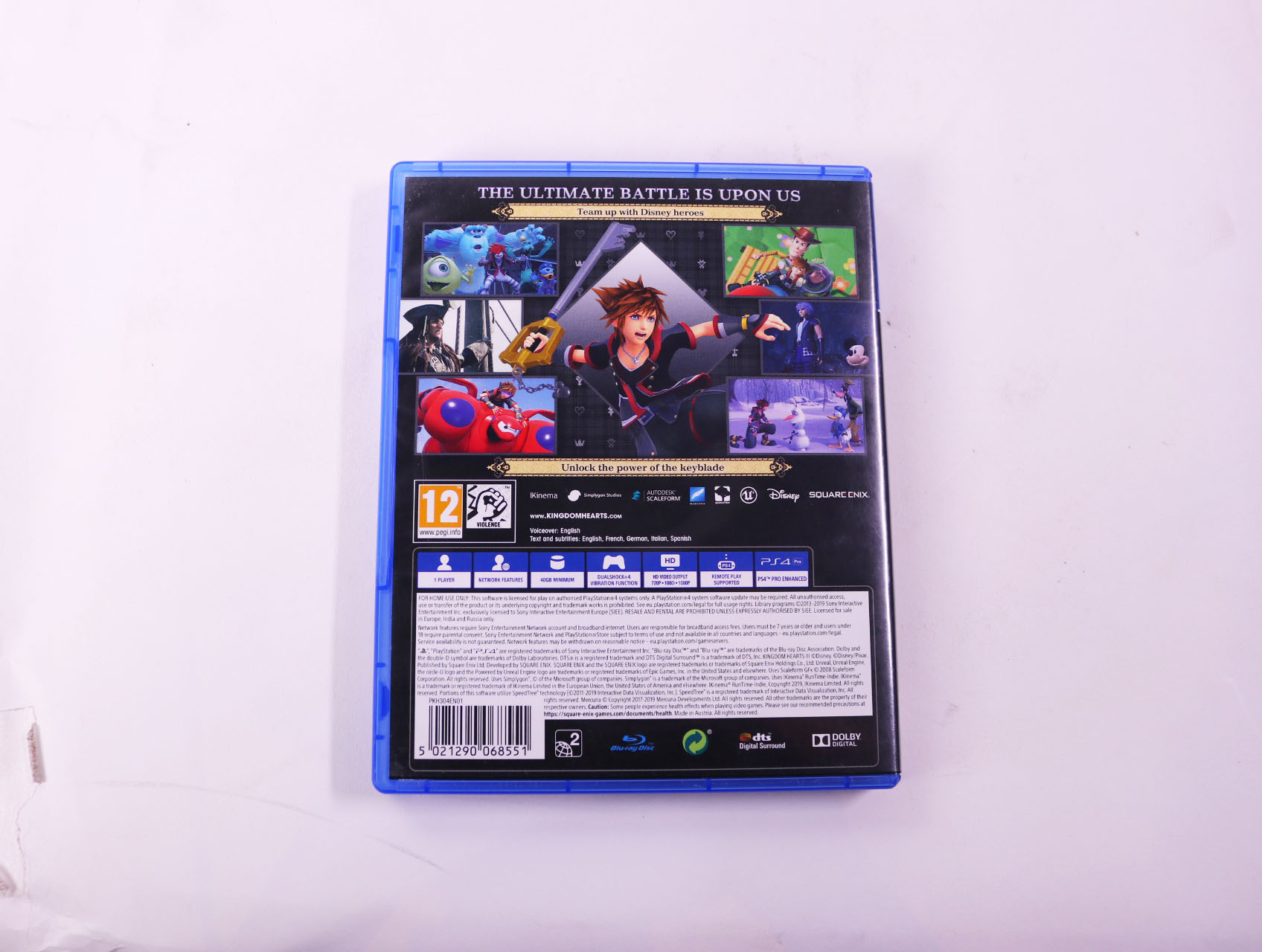 PlayStation 4 - Kingdom Hearts III [Gebruikt] - Gebruikt - productfoto 2