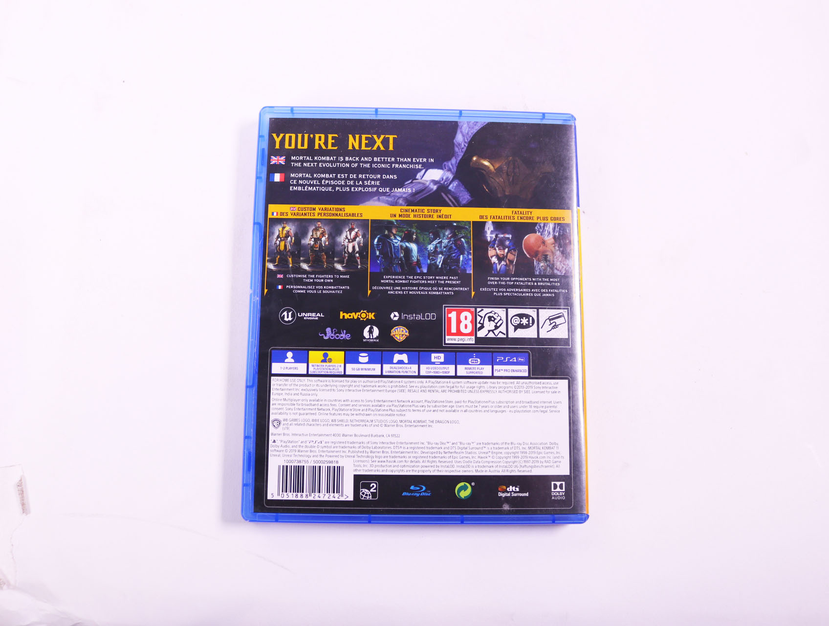 Playstation 4 - Mortal Kombat 11 [Gebruikt] - Gebruikt - productfoto 2