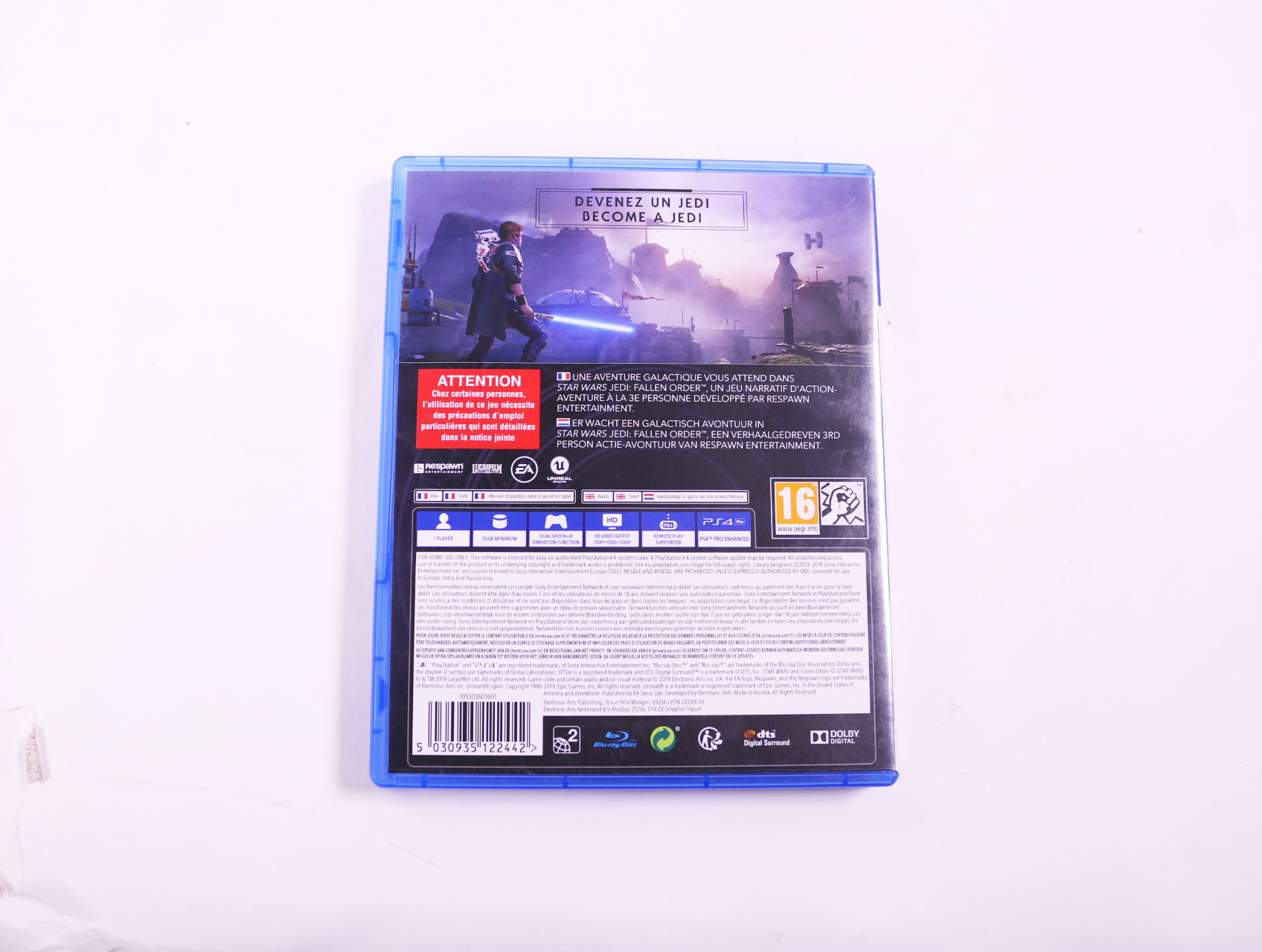 Playstation 4 - Star Wars Jedi: Fallen Order [Gebruikt] - Gebruikt - productfoto 2
