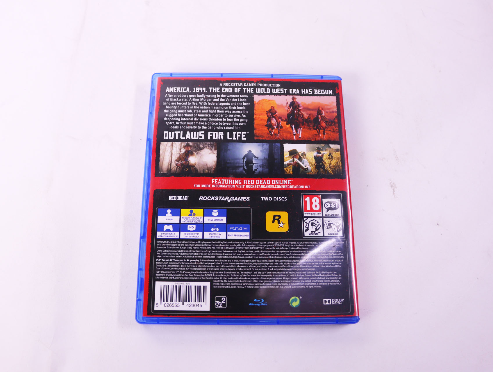 Playstation 4 - Red Dead Redemption II [Gebruikt] - Gebruikt - productfoto 2