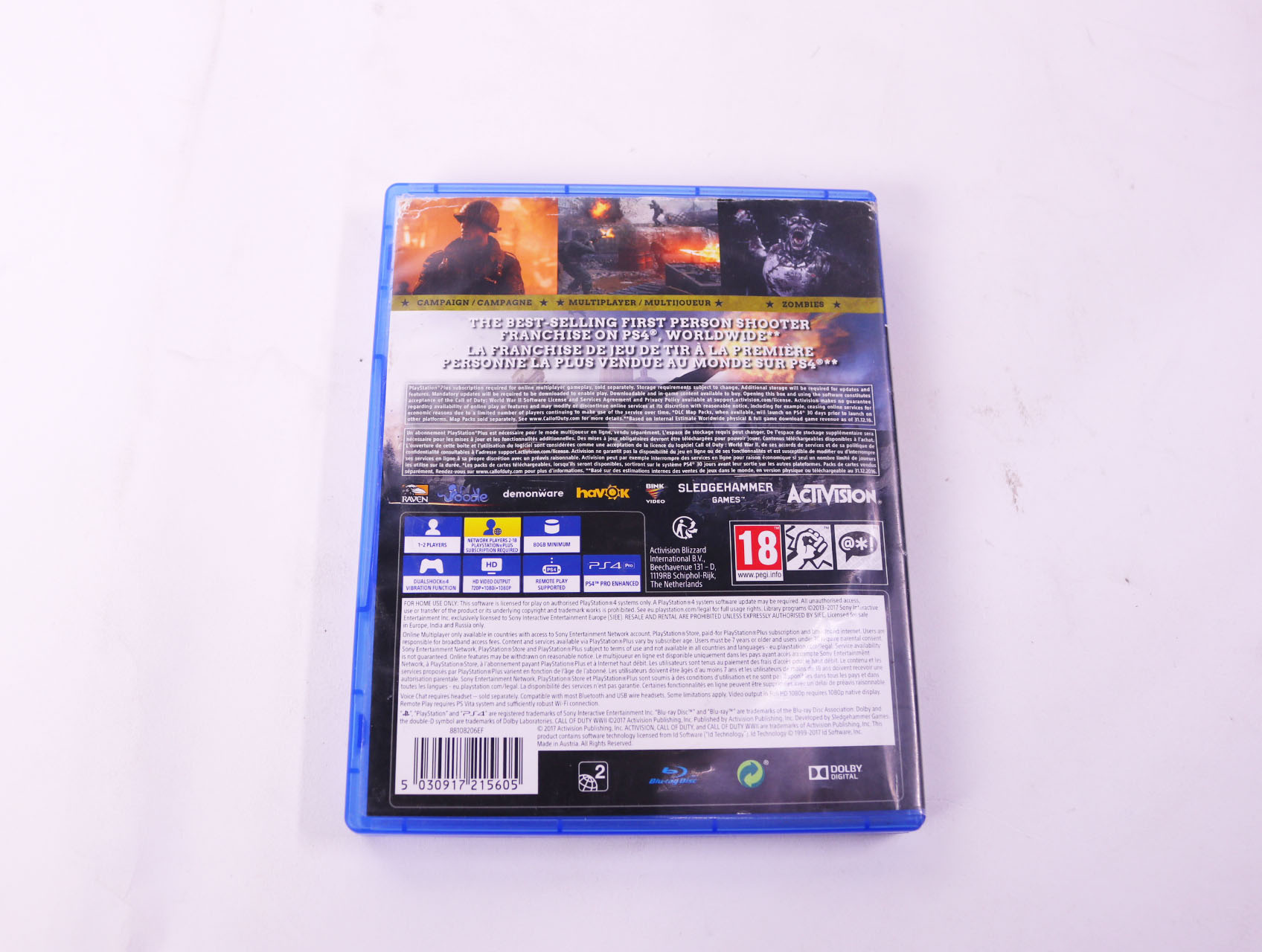 Playstation 4 - Call Of Duty WWII [Gebruikt] - Gebruikt - productfoto 2